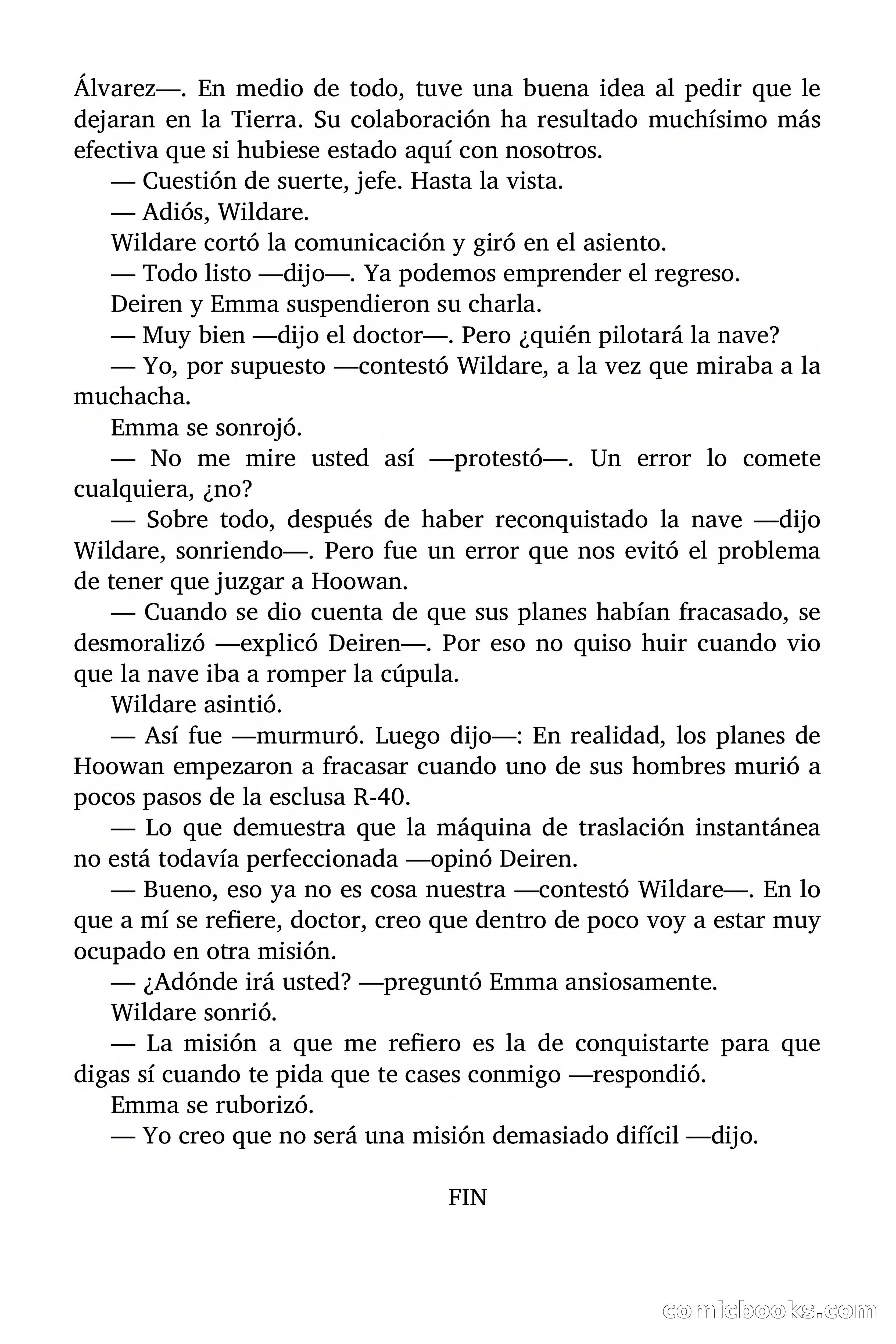 El hombre que nunca nació — page 98 of 98