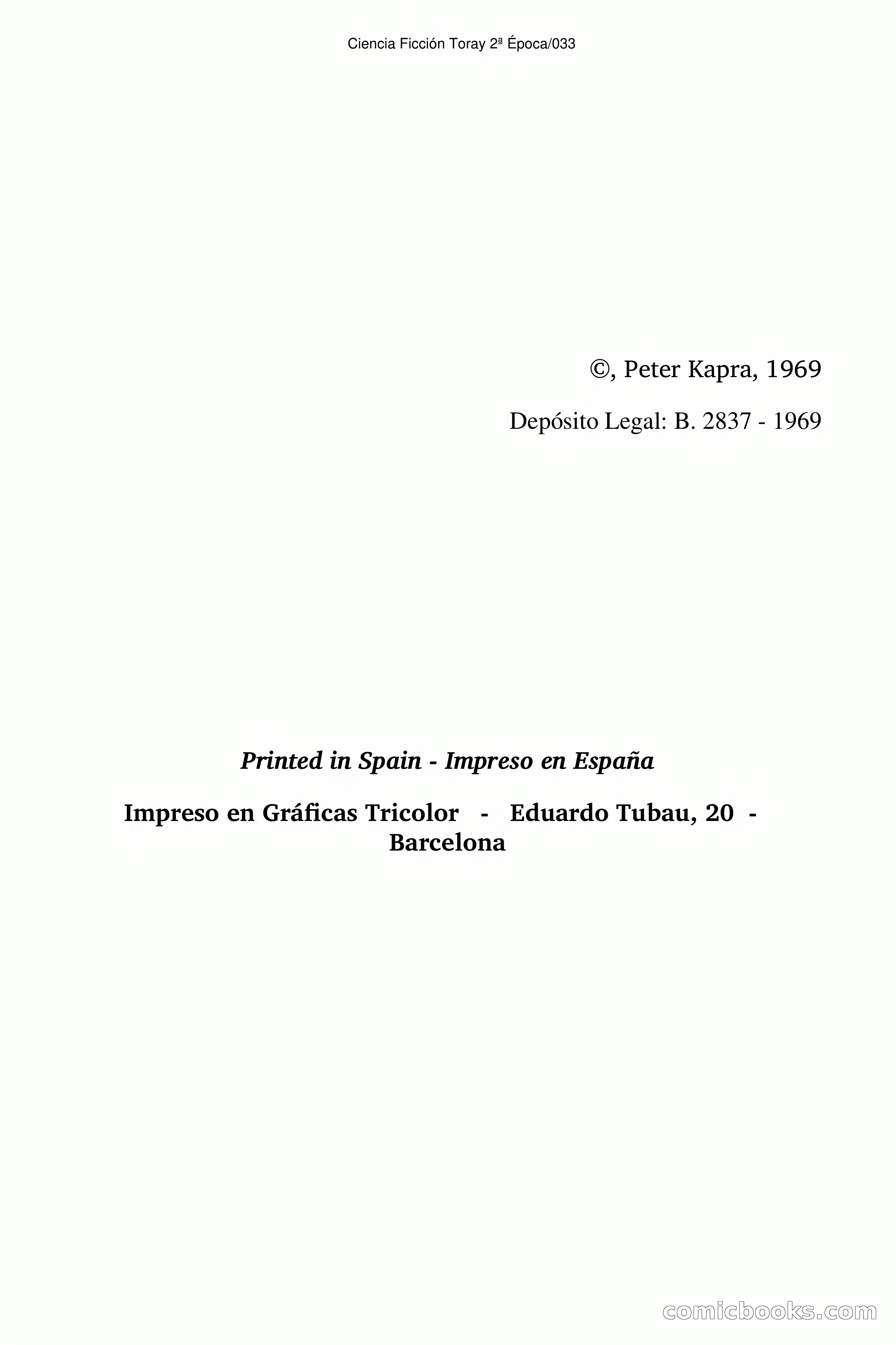 Detrás del tiempo (Behind Time) — page 3 of 87
