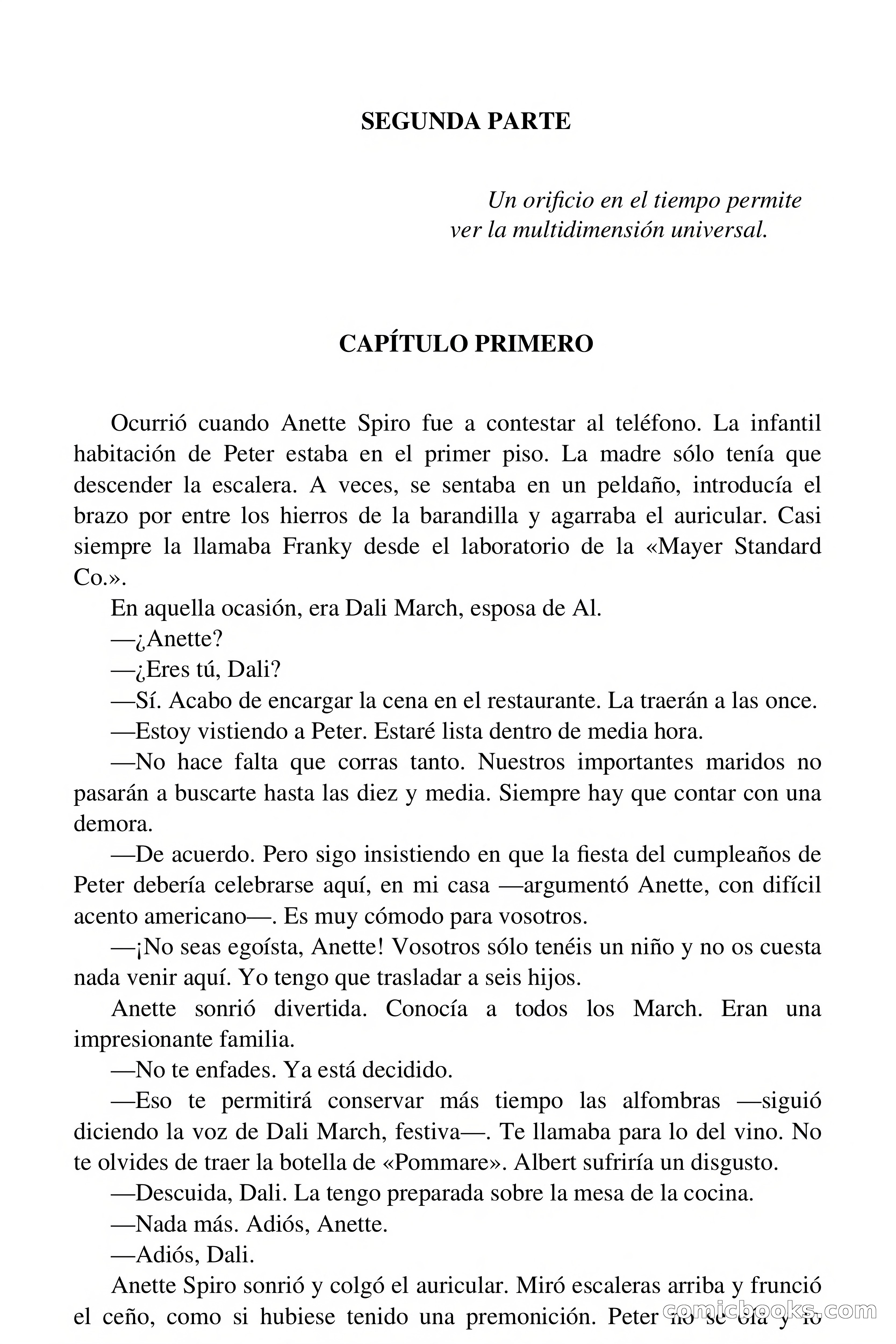 Detrás del tiempo (Behind Time) — page 39 of 87