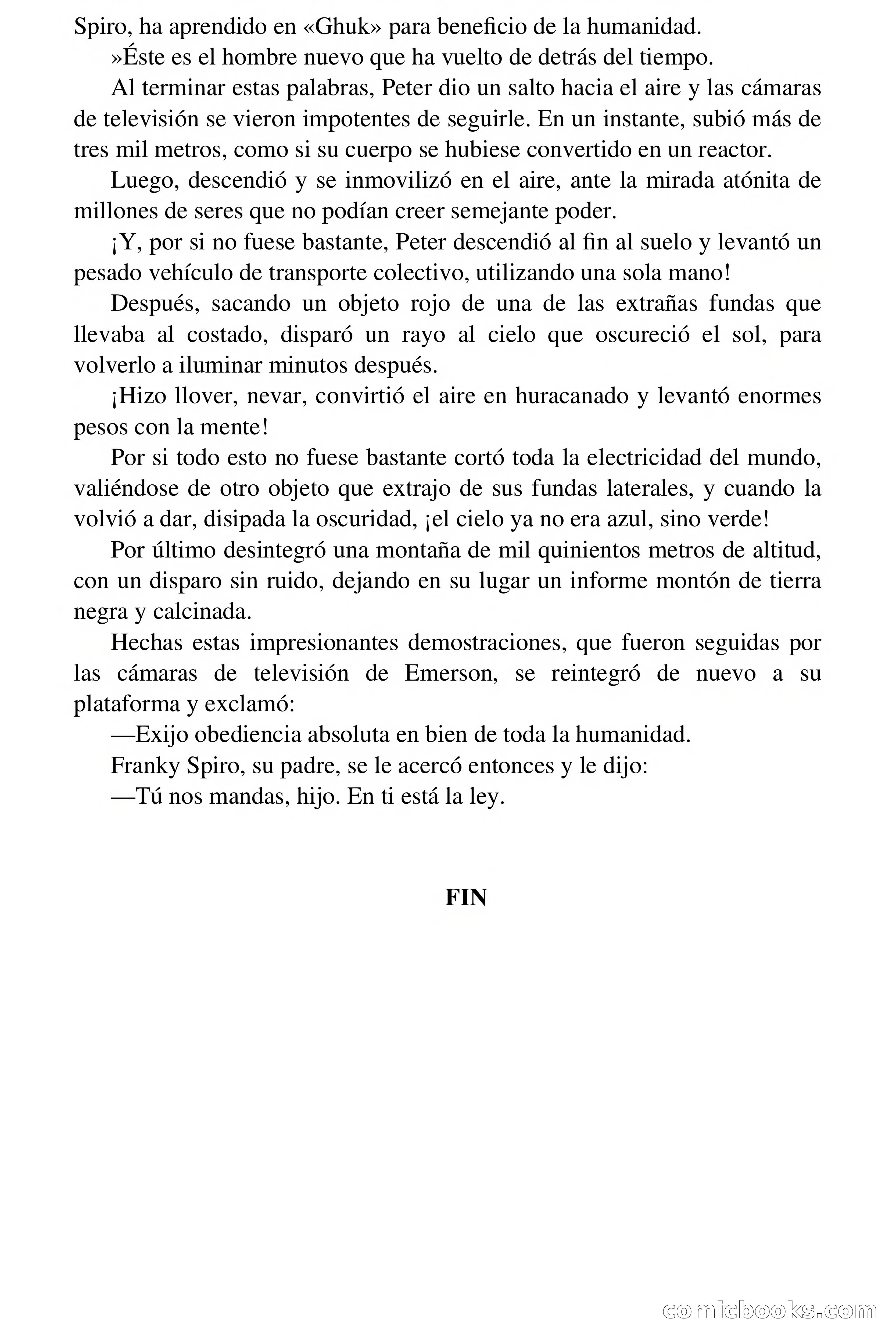 Detrás del tiempo (Behind Time) — page 80 of 87