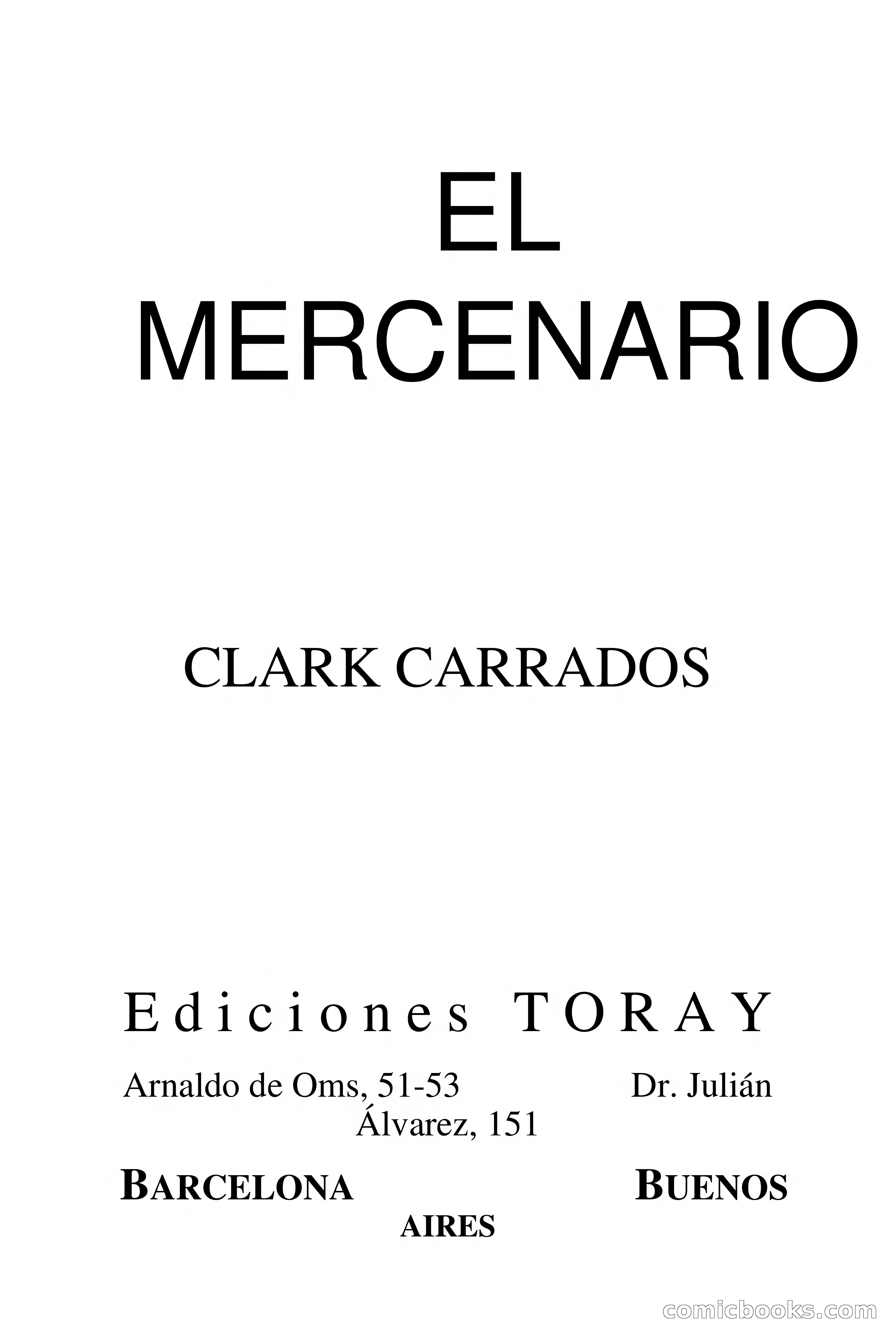 El mercenario — page 2 of 101