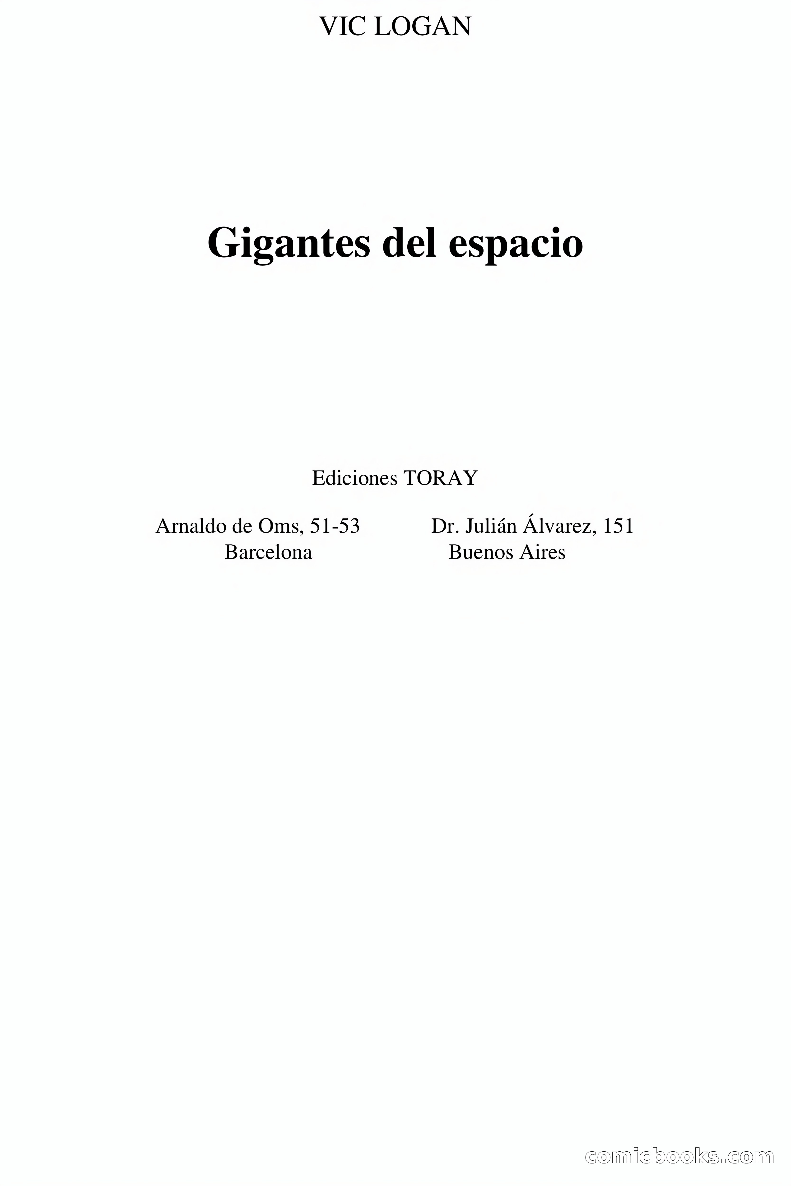 Gigantes del espacio — page 3 of 107