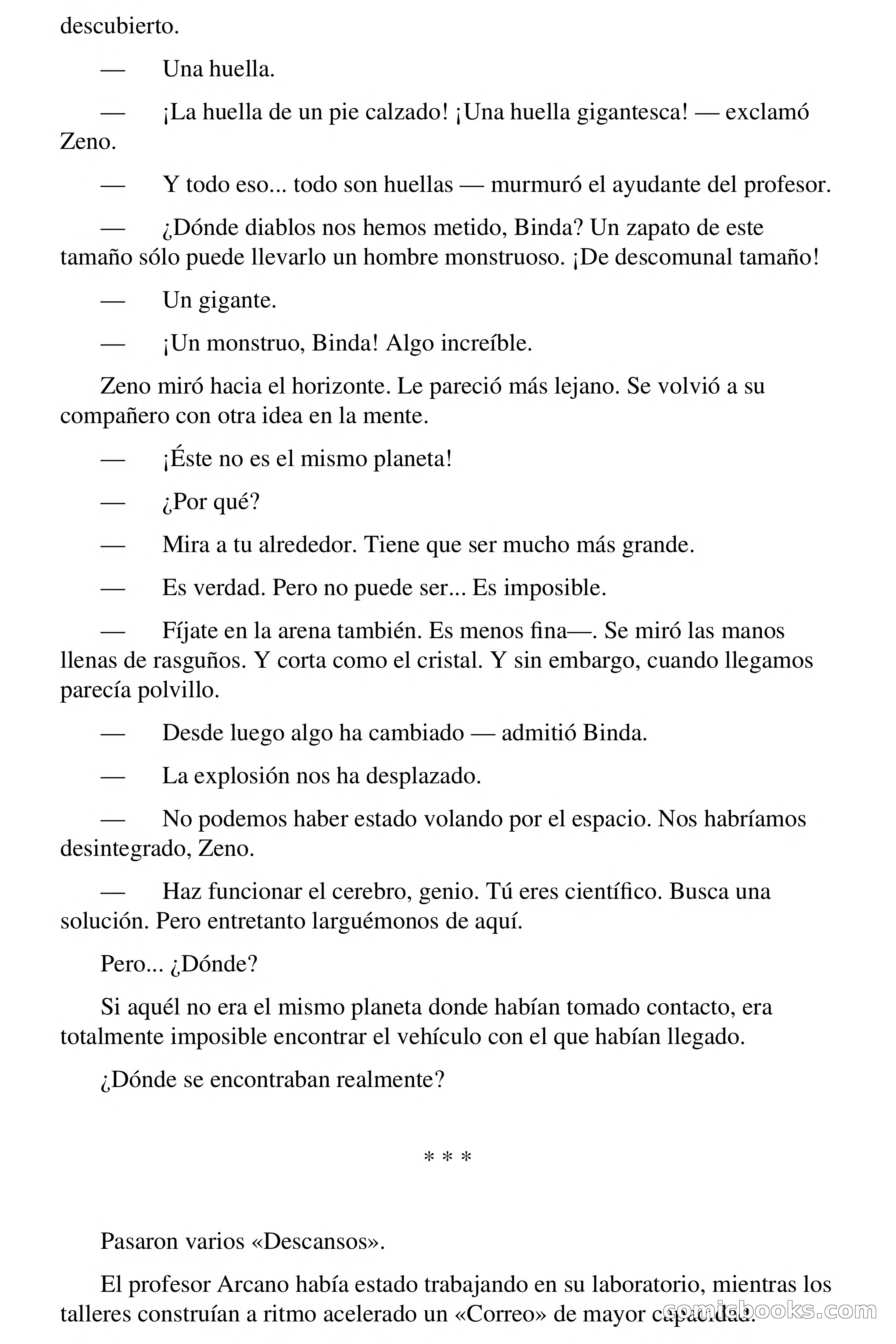 Gigantes del espacio — page 26 of 107