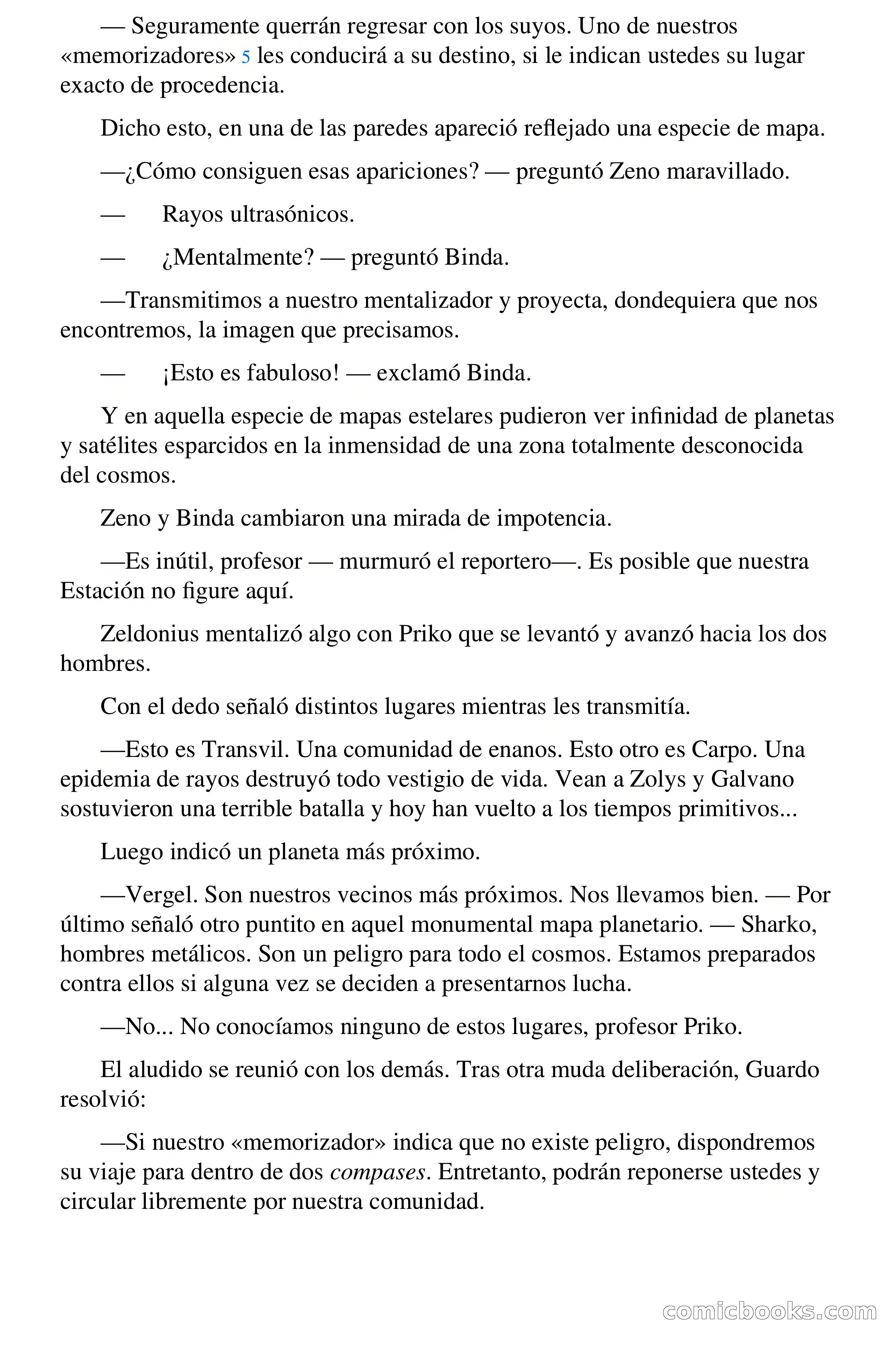 Gigantes del espacio — page 40 of 107