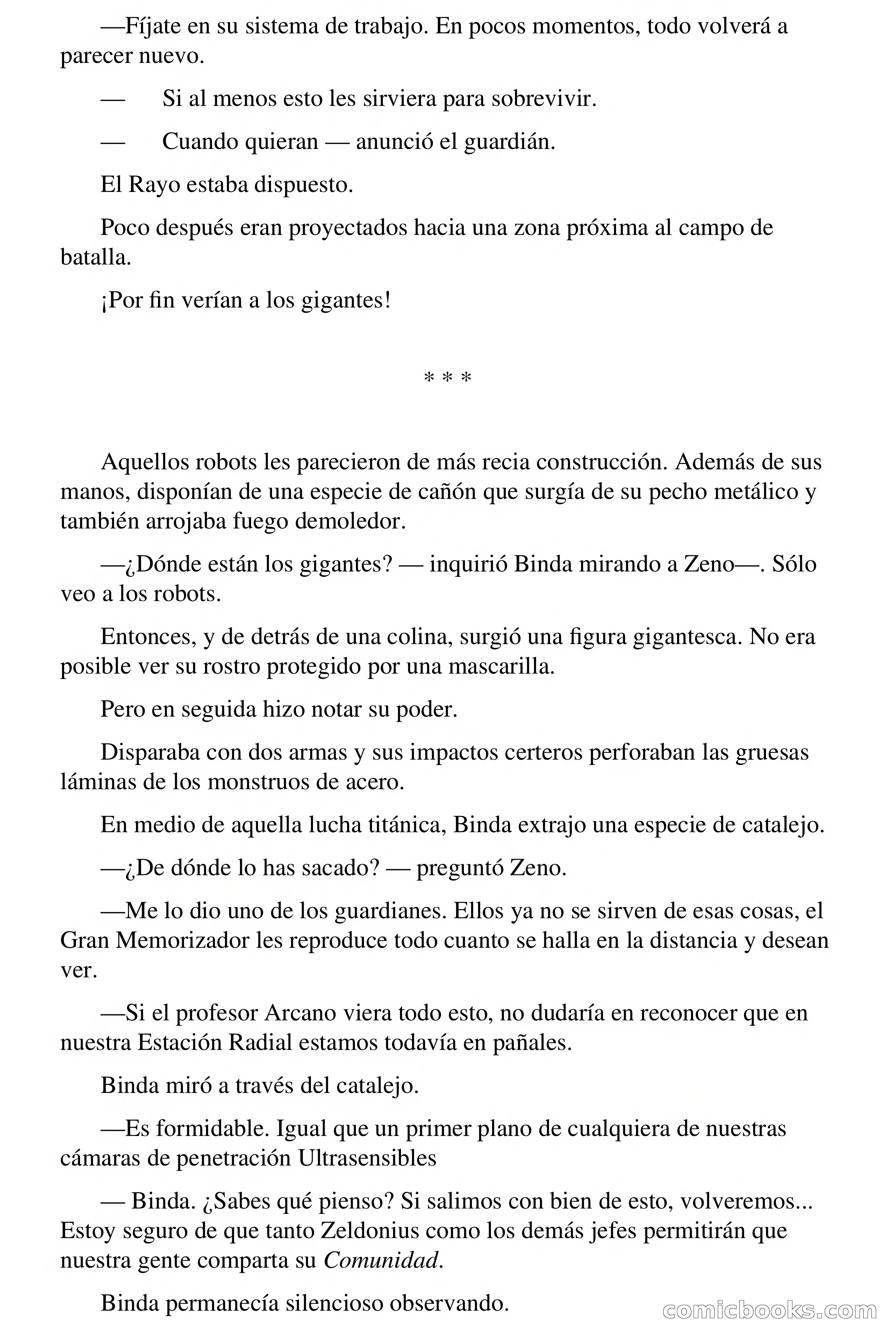 Gigantes del espacio — page 80 of 107