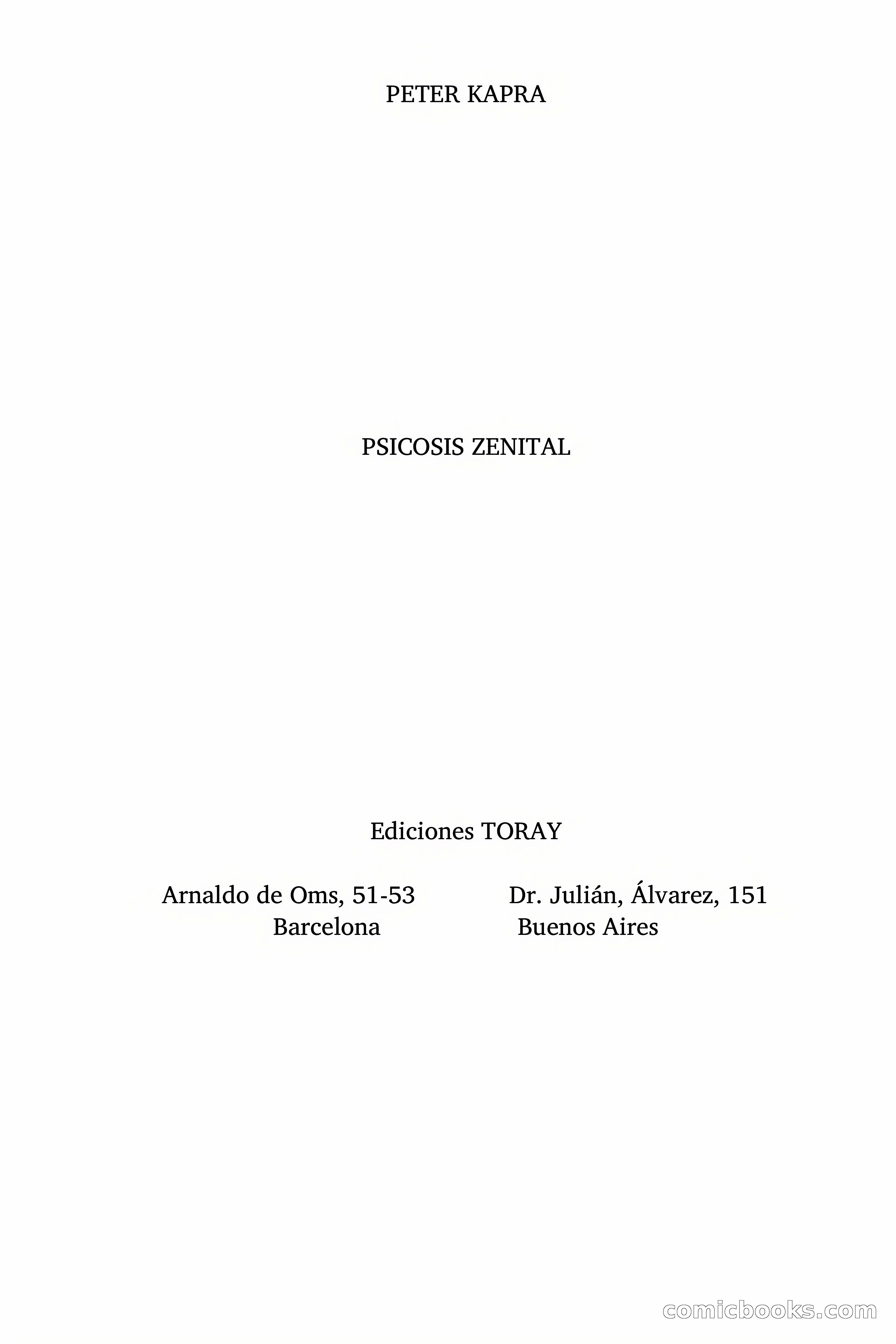 Psicosis zenital — page 2 of 92