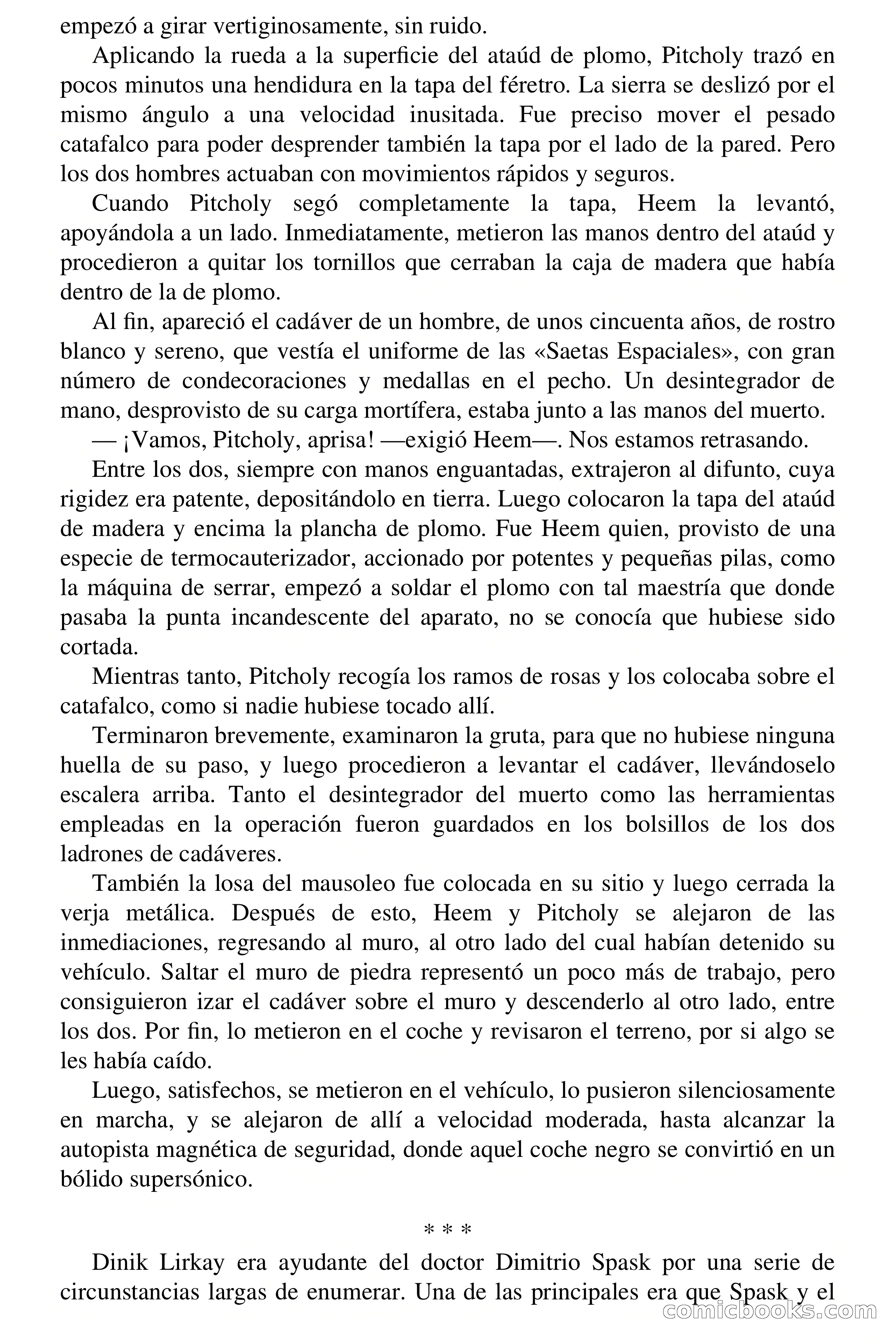 Fraude con la muerte — page 7 of 74