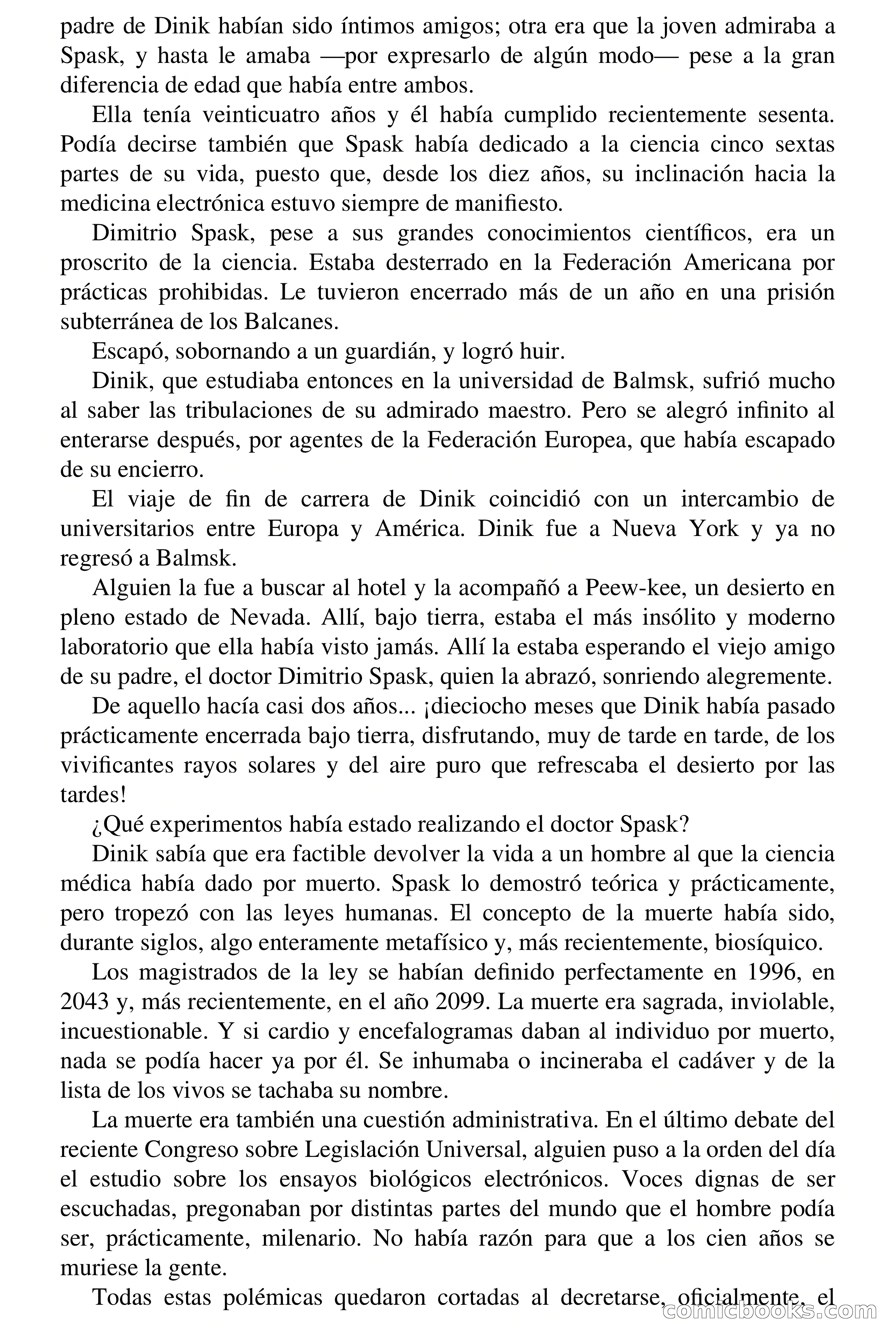 Fraude con la muerte — page 8 of 74