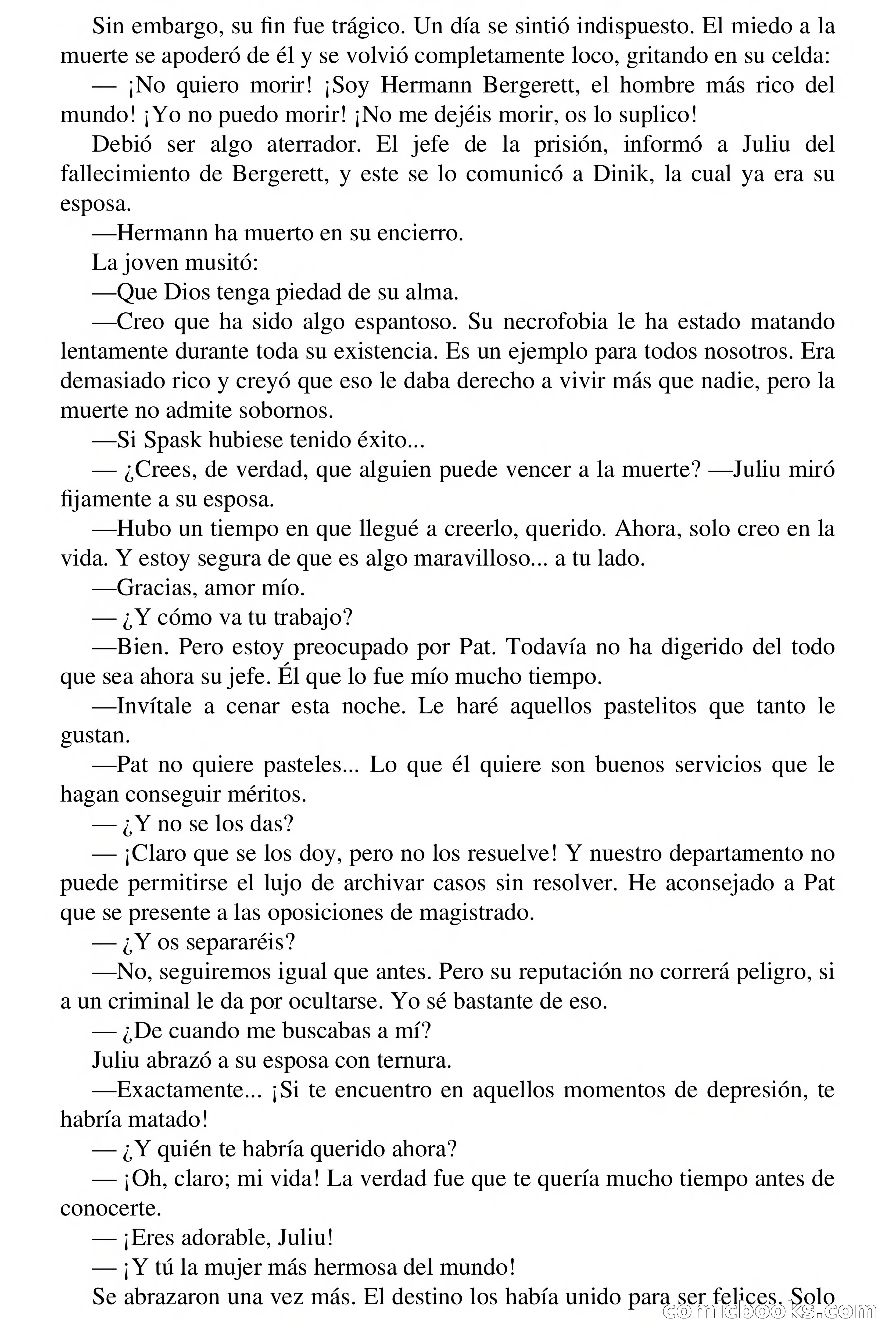 Fraude con la muerte — page 72 of 74
