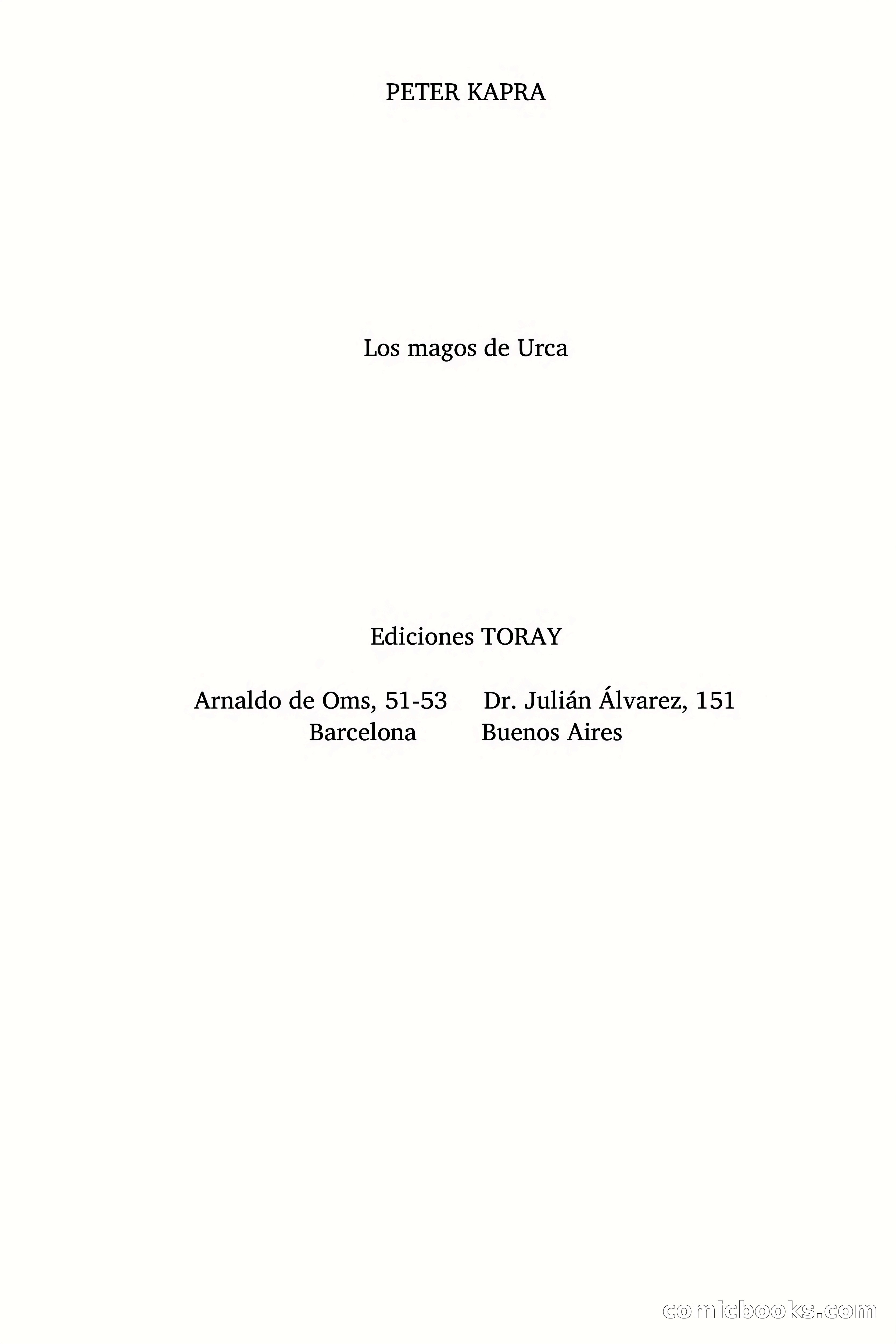 Los magos de Urca — page 2 of 91