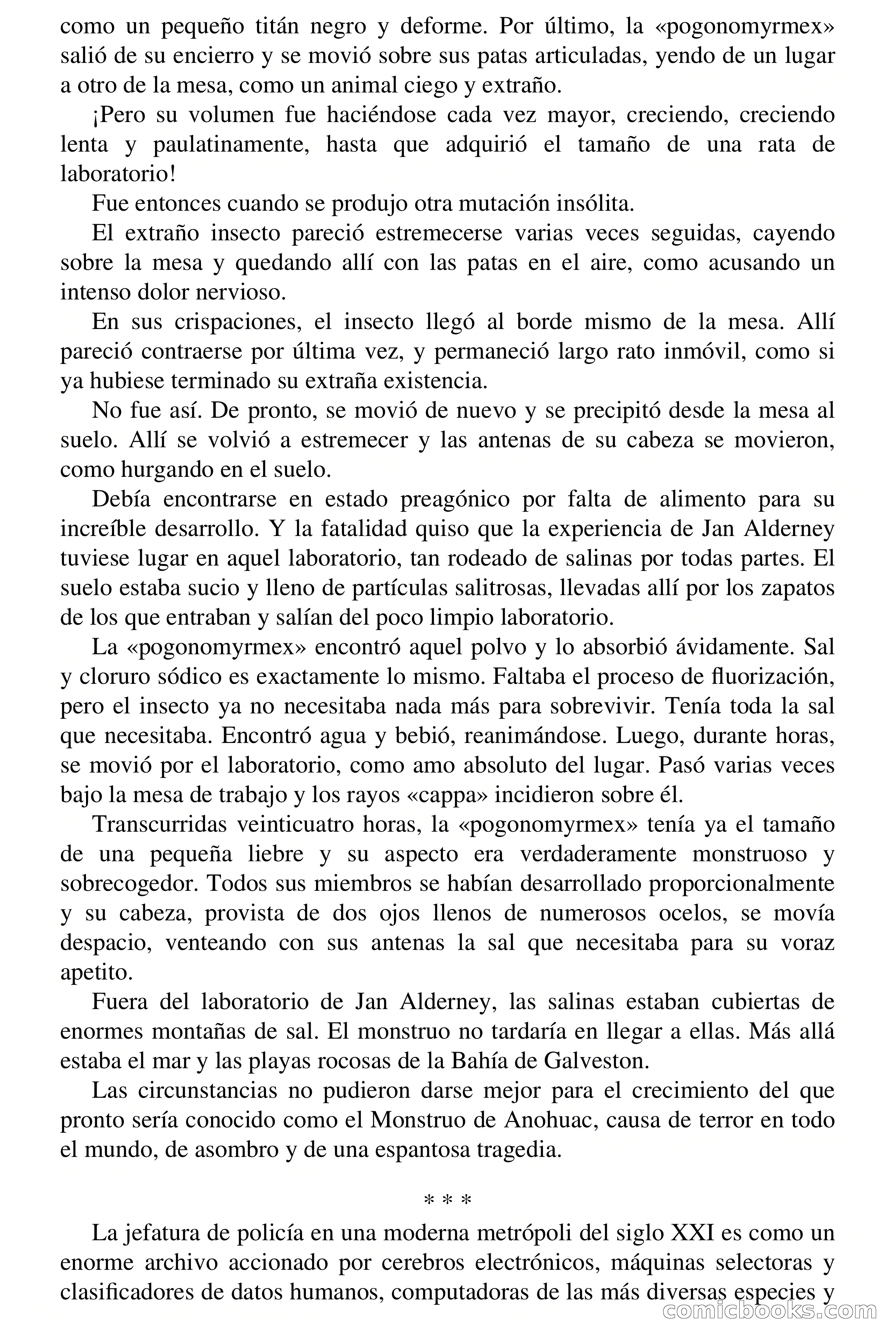 La hormiga gigante — page 21 of 77
