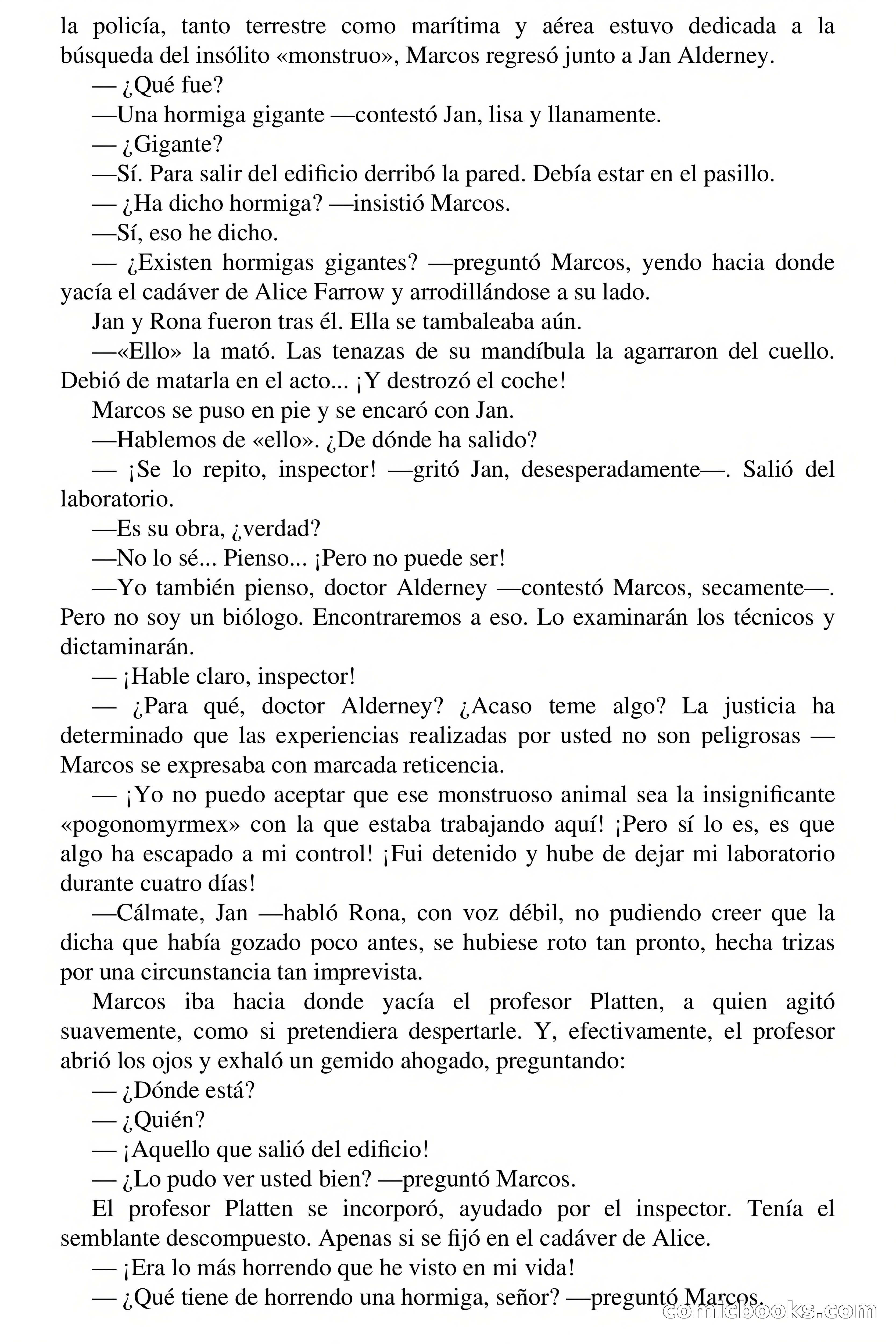 La hormiga gigante — page 31 of 77