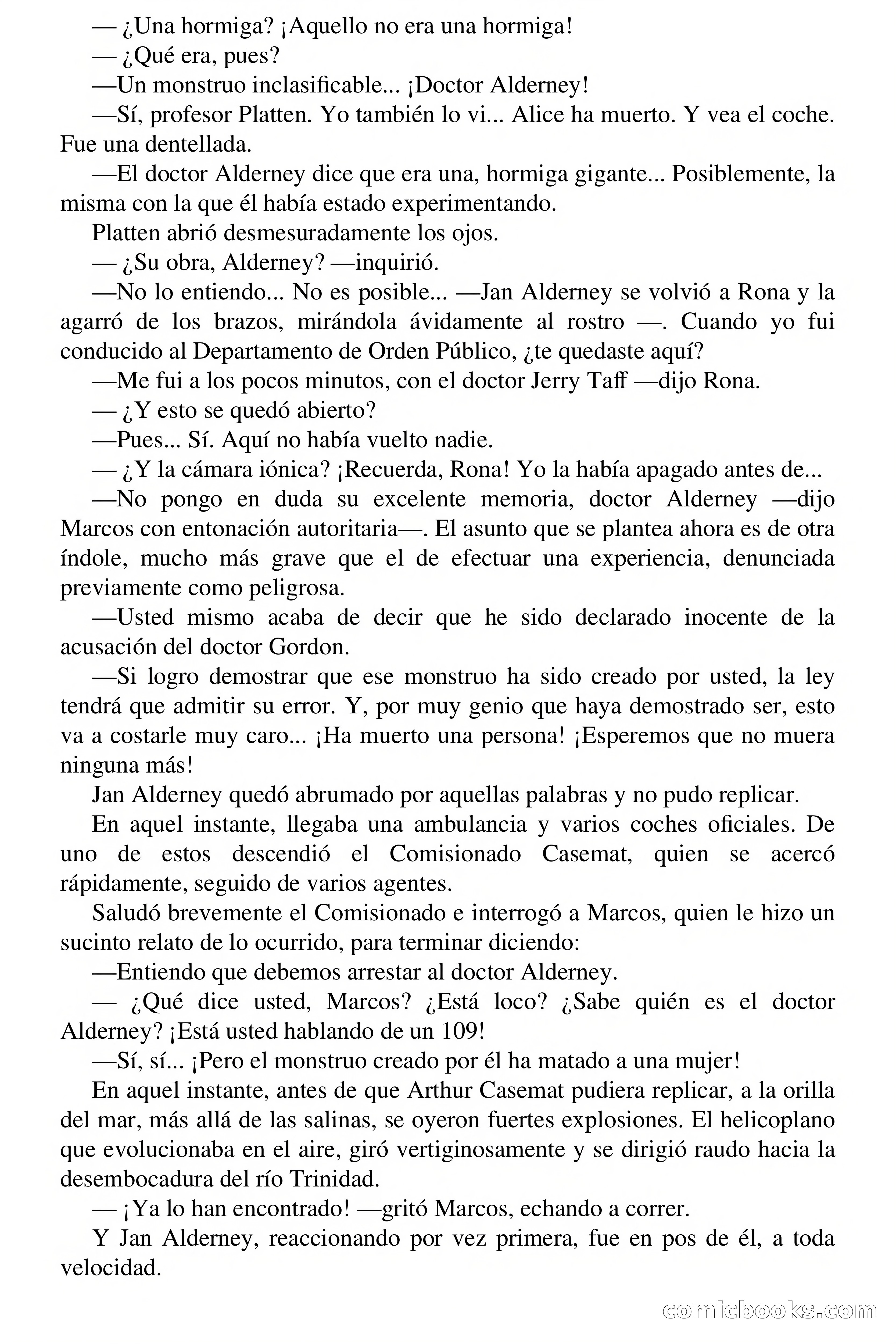 La hormiga gigante — page 32 of 77