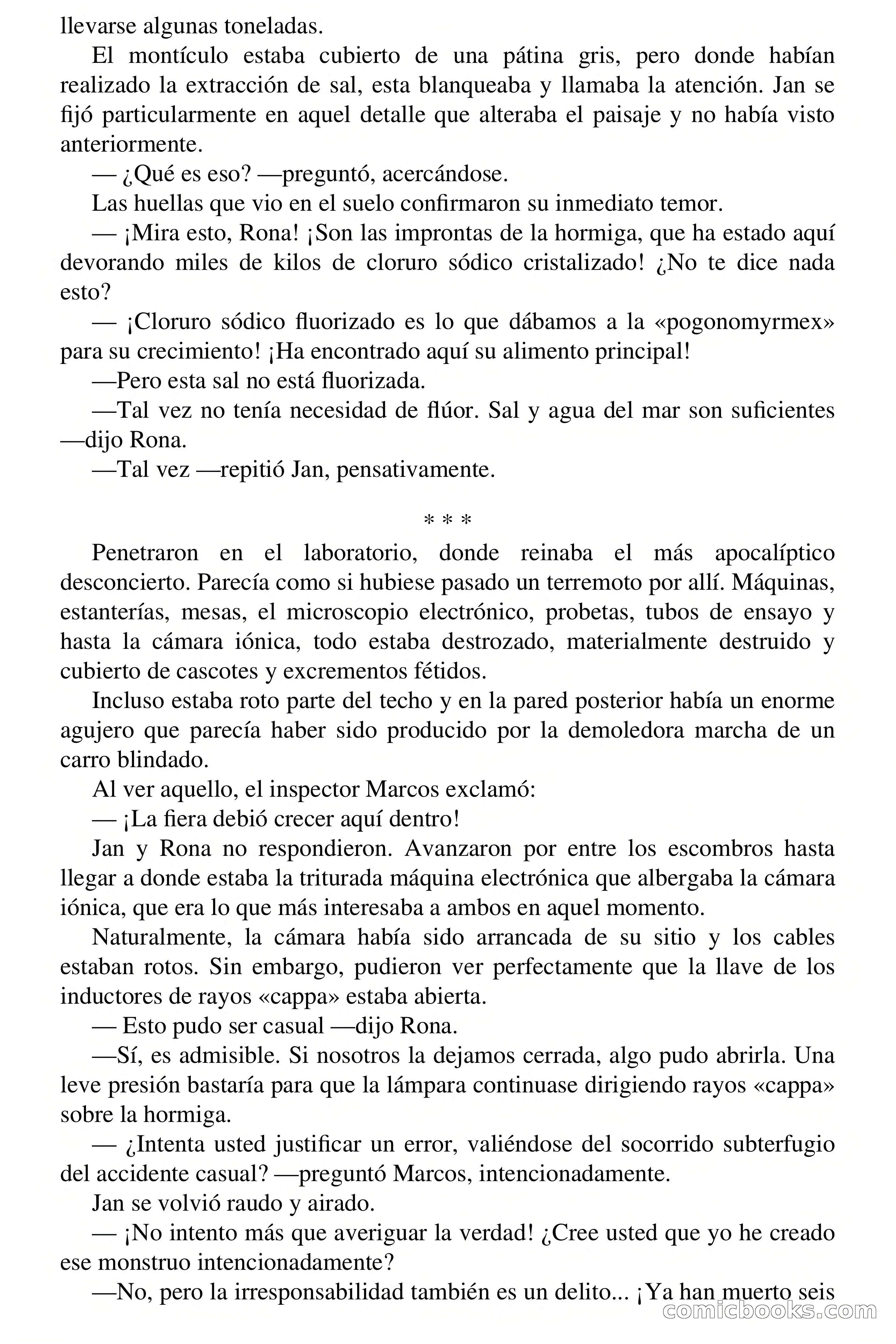 La hormiga gigante — page 35 of 77