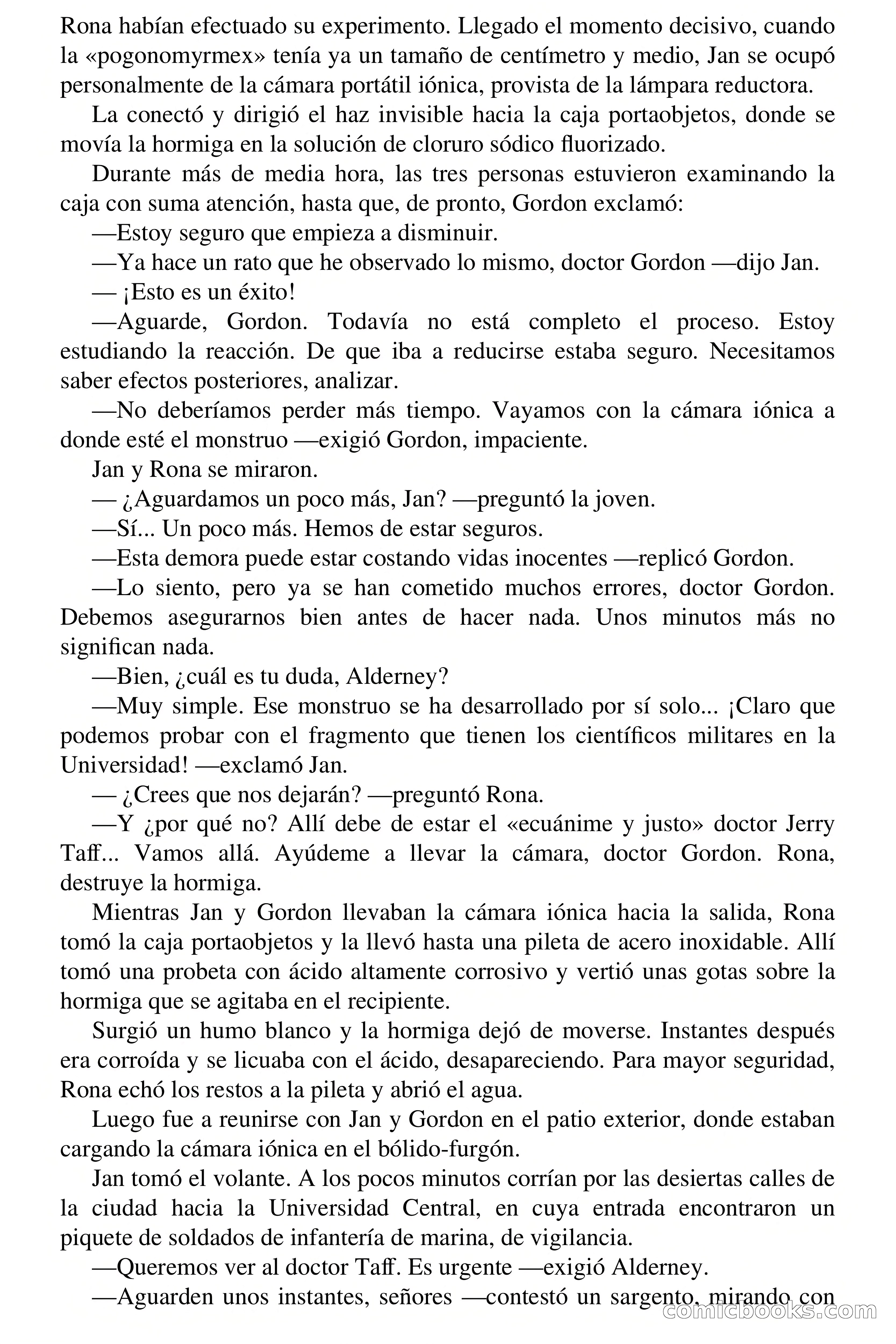 La hormiga gigante — page 56 of 77