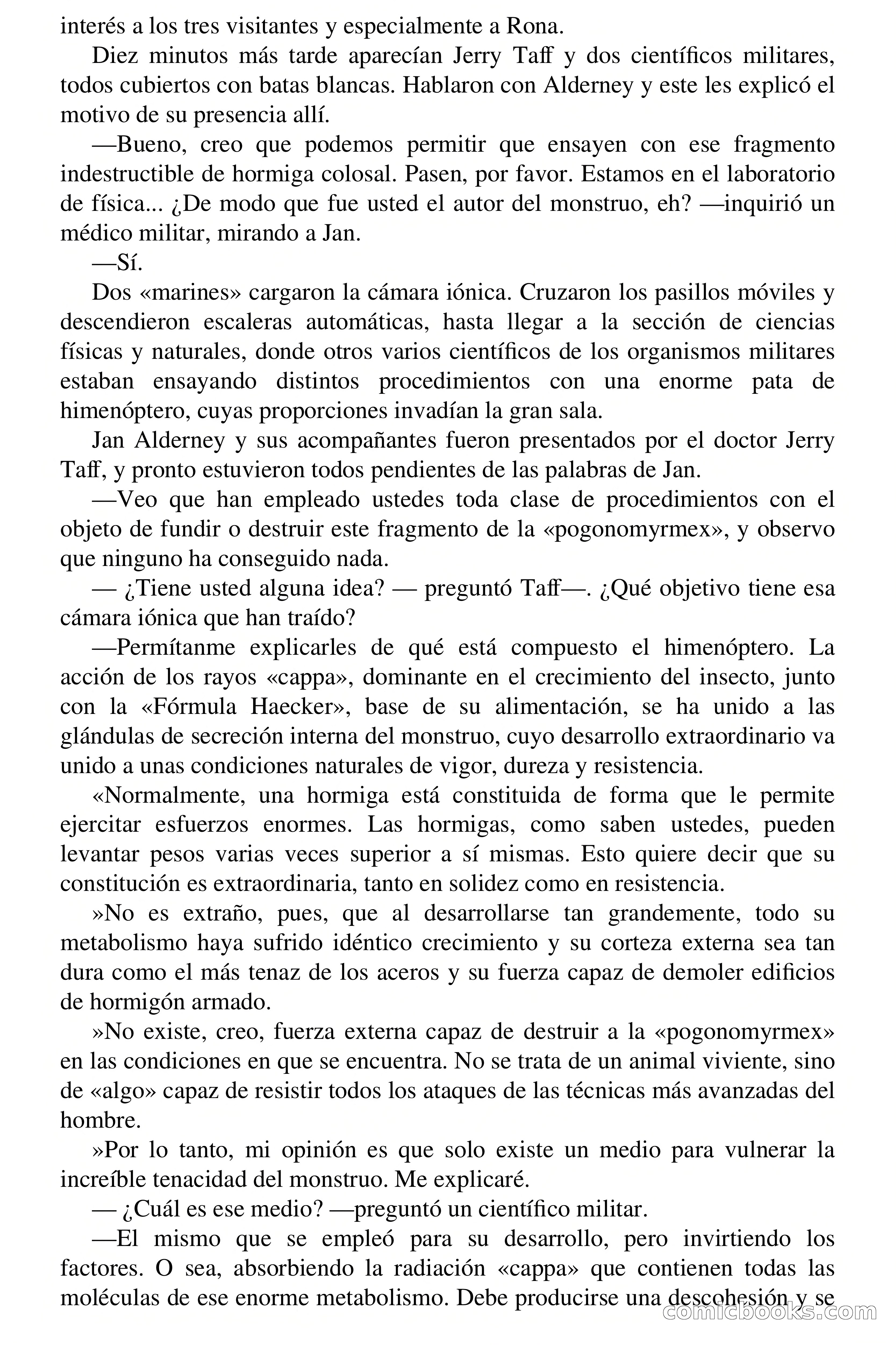 La hormiga gigante — page 57 of 77