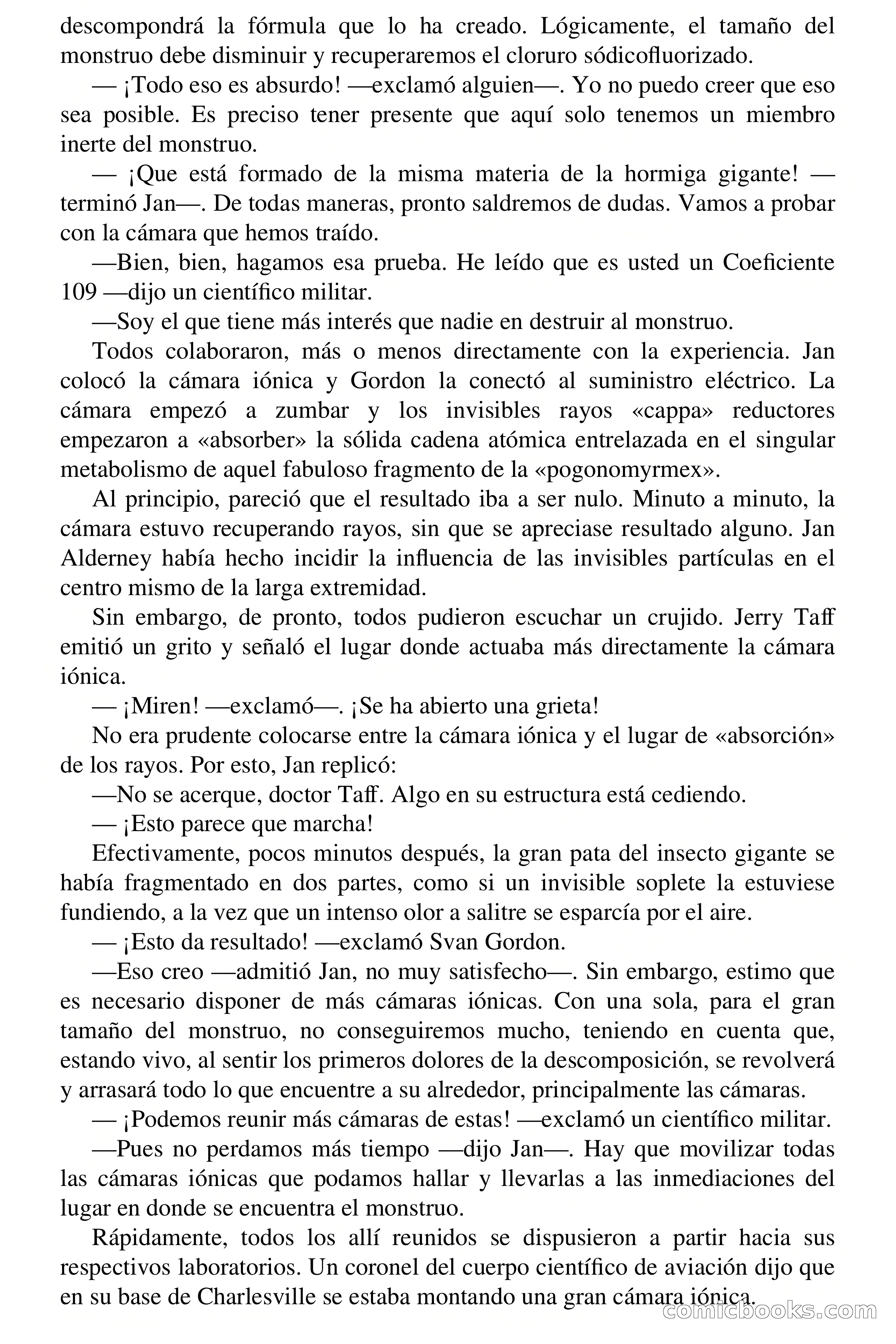 La hormiga gigante — page 58 of 77