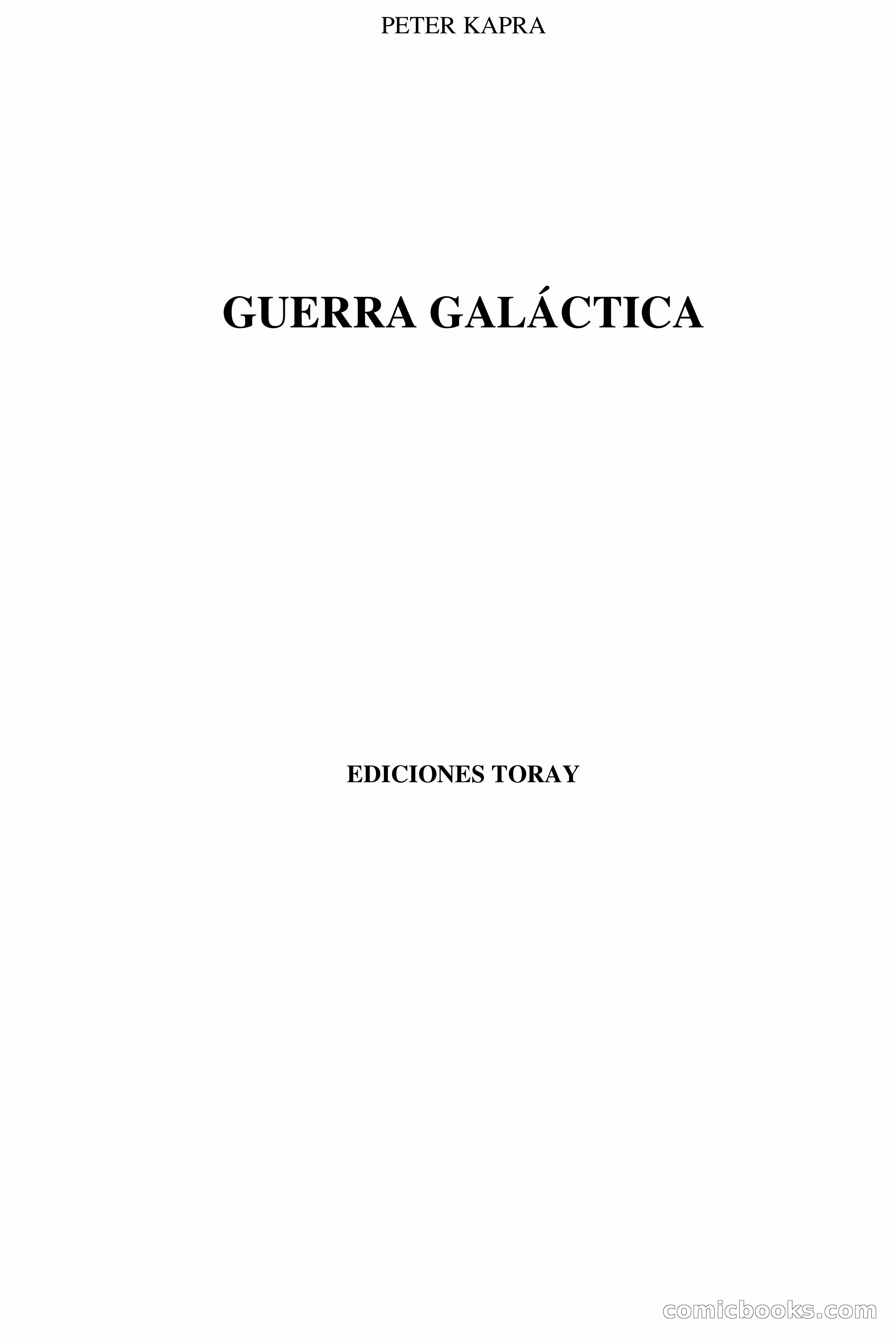 Guerra galáctica — page 2 of 75