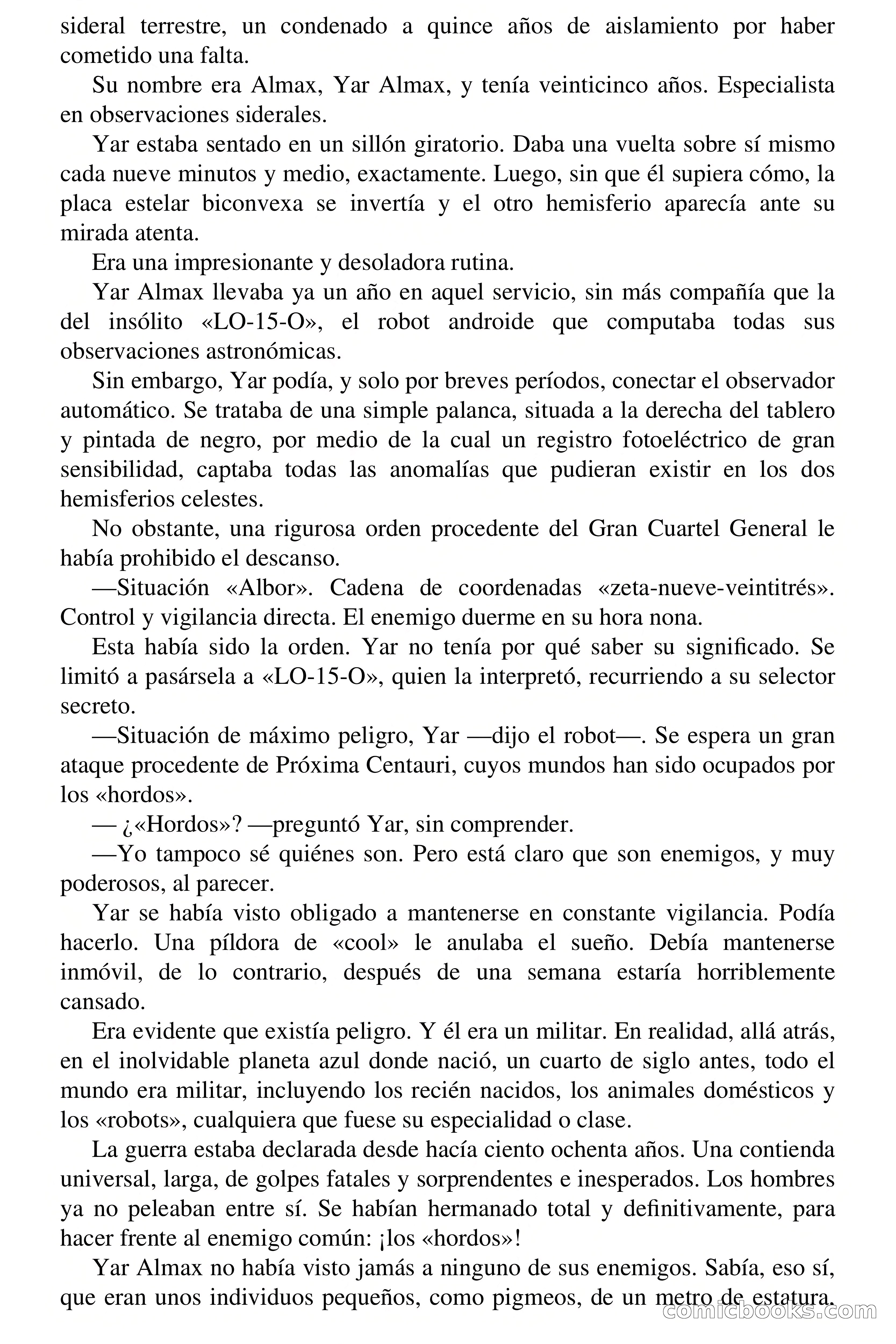 Guerra galáctica — page 5 of 75