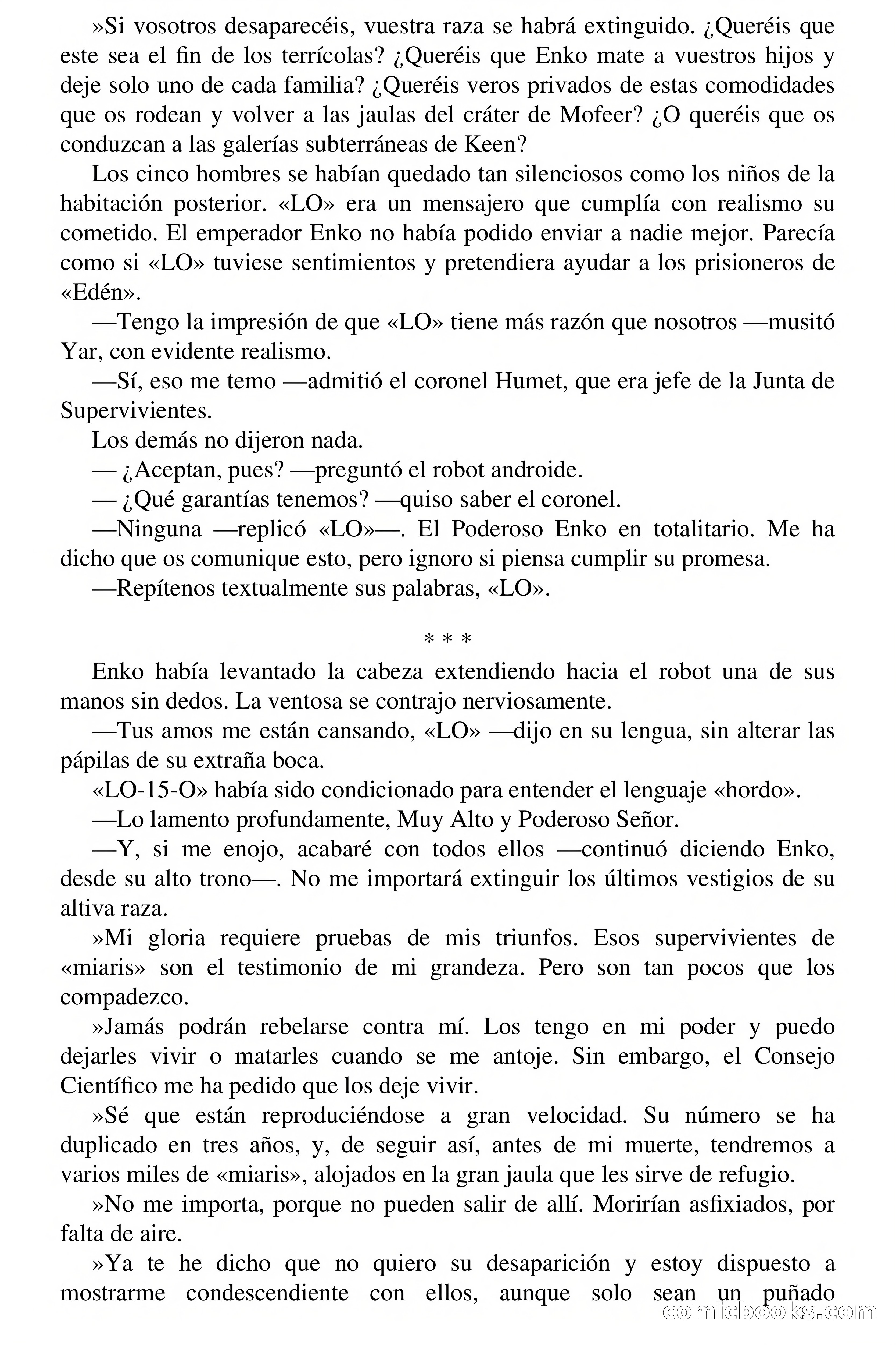 Guerra galáctica — page 23 of 75