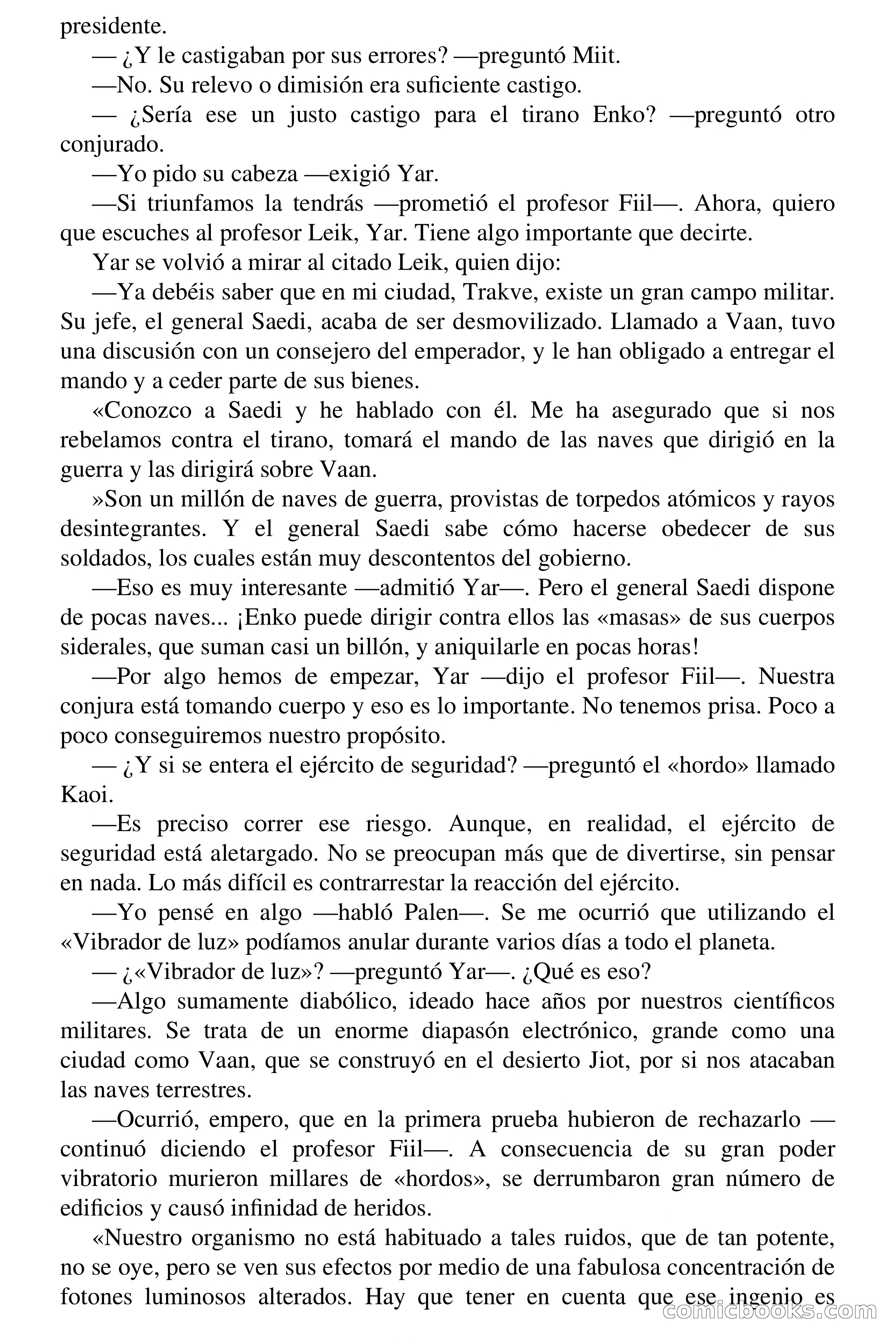 Guerra galáctica — page 38 of 75