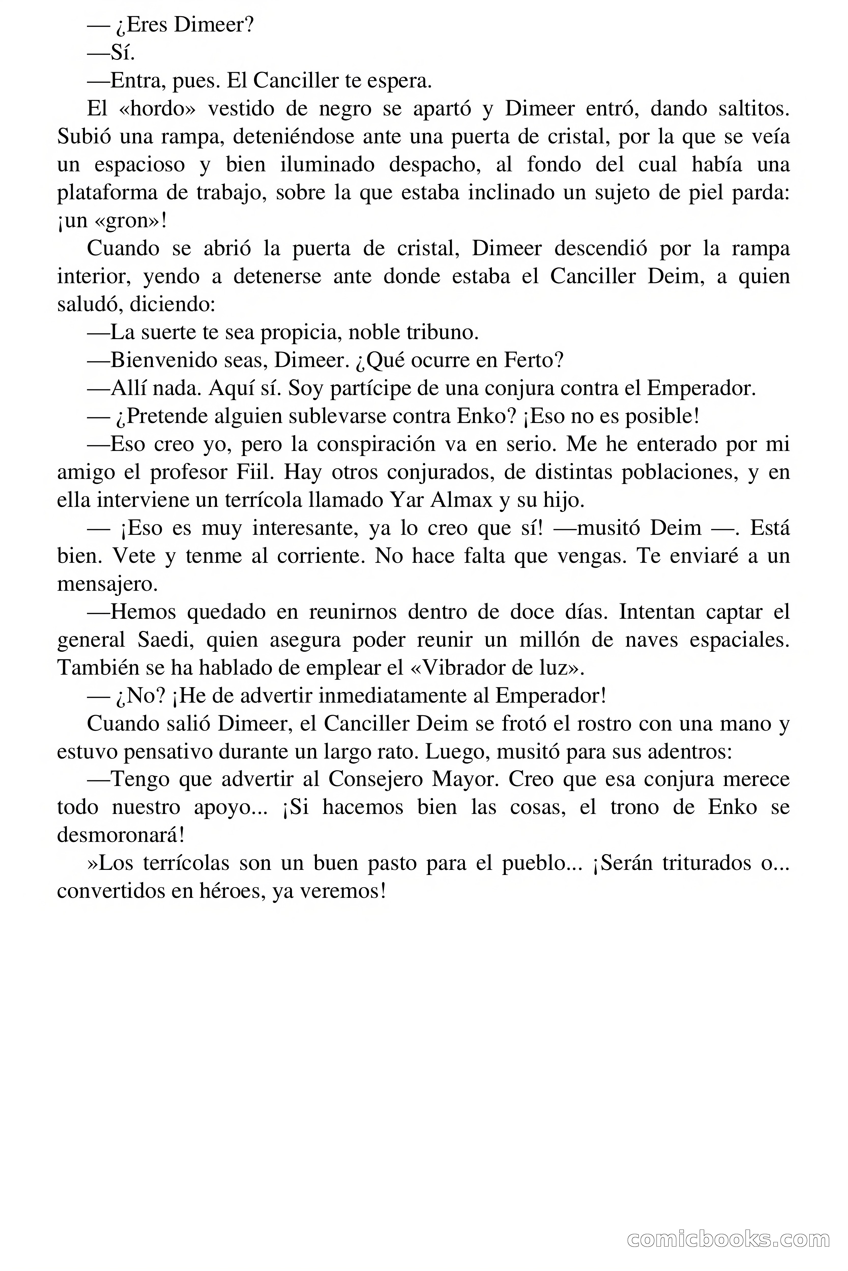Guerra galáctica — page 41 of 75