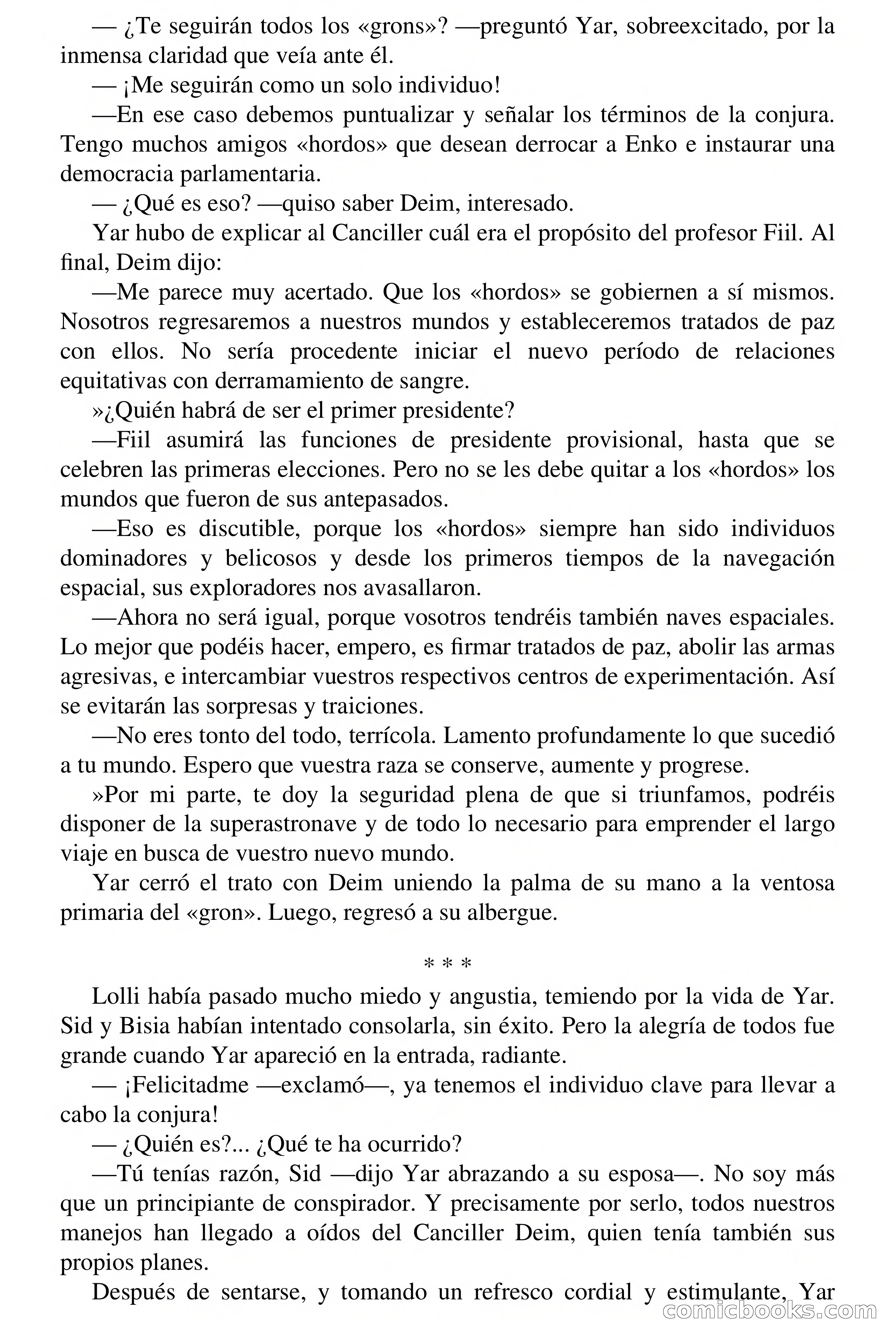 Guerra galáctica — page 46 of 75