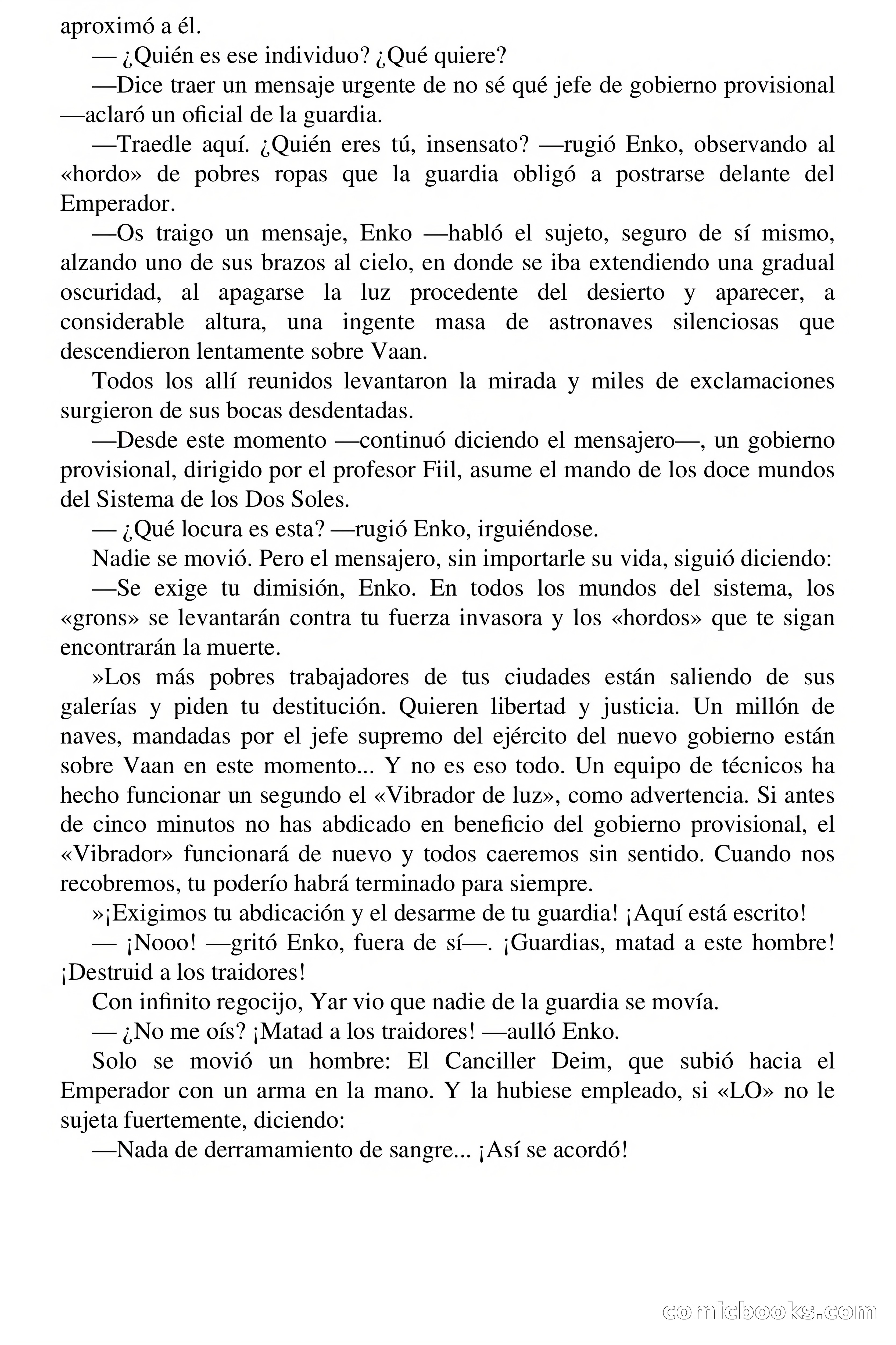 Guerra galáctica — page 56 of 75