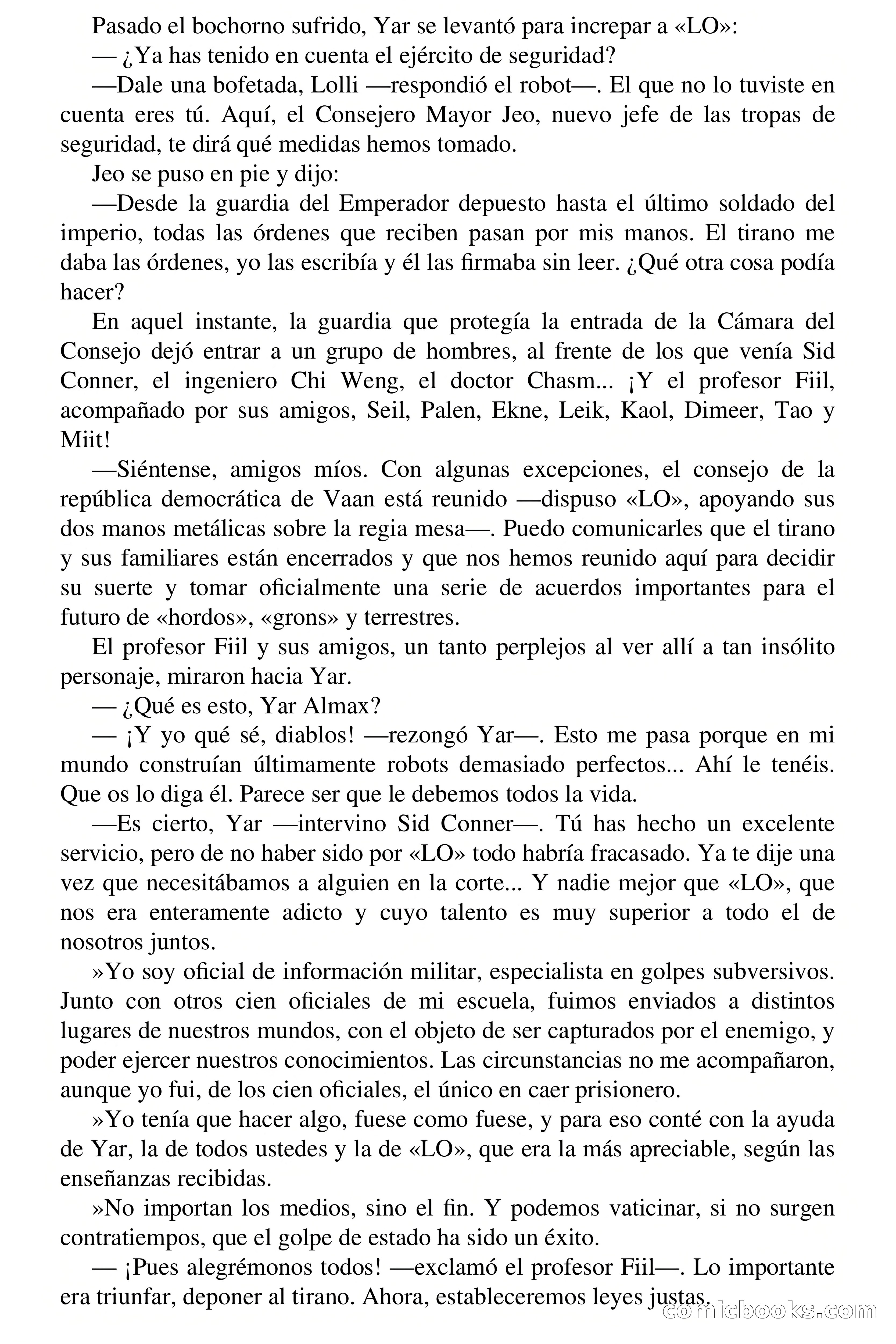 Guerra galáctica — page 59 of 75