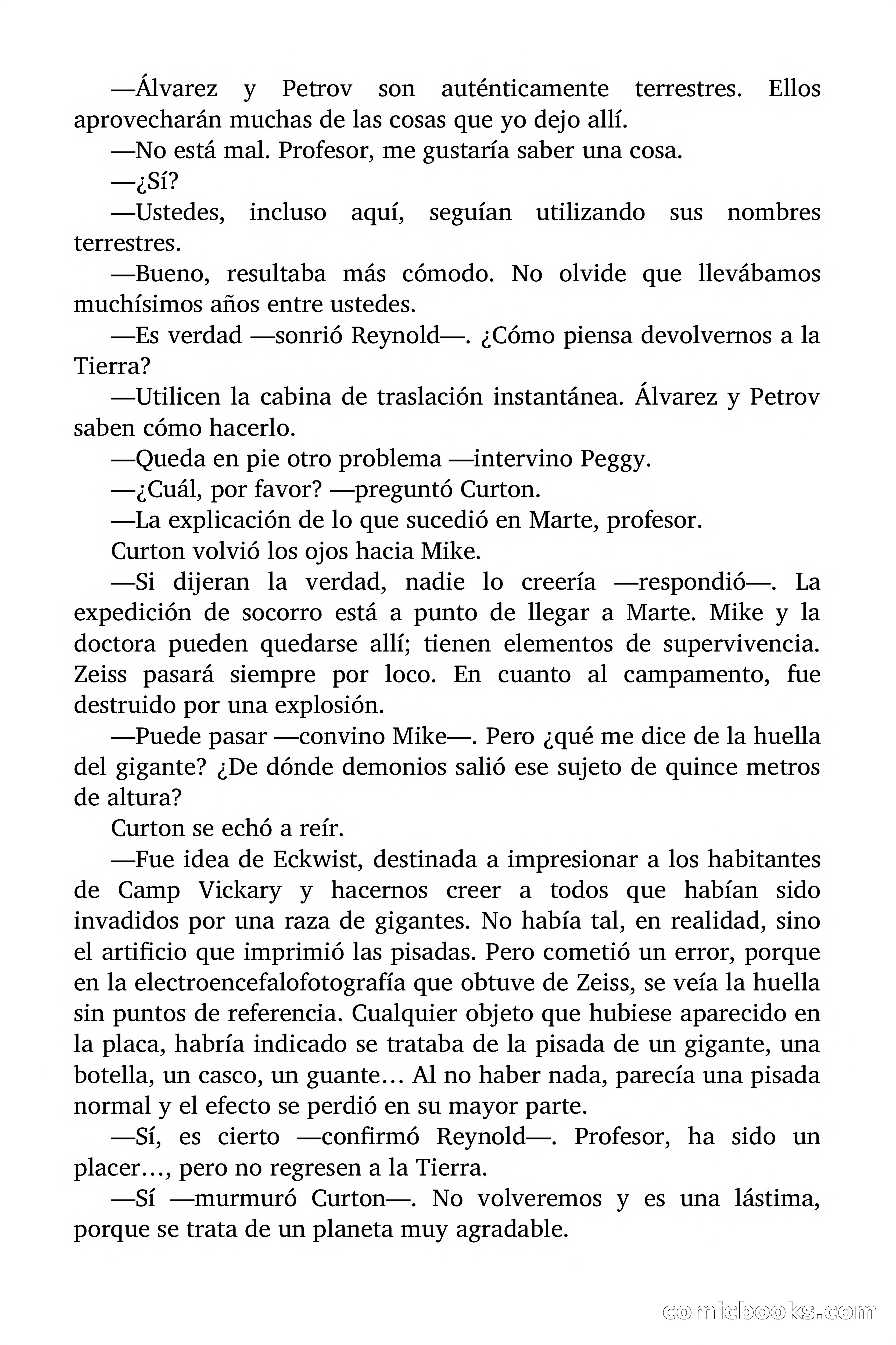 Marte, base de ataque — page 95 of 97