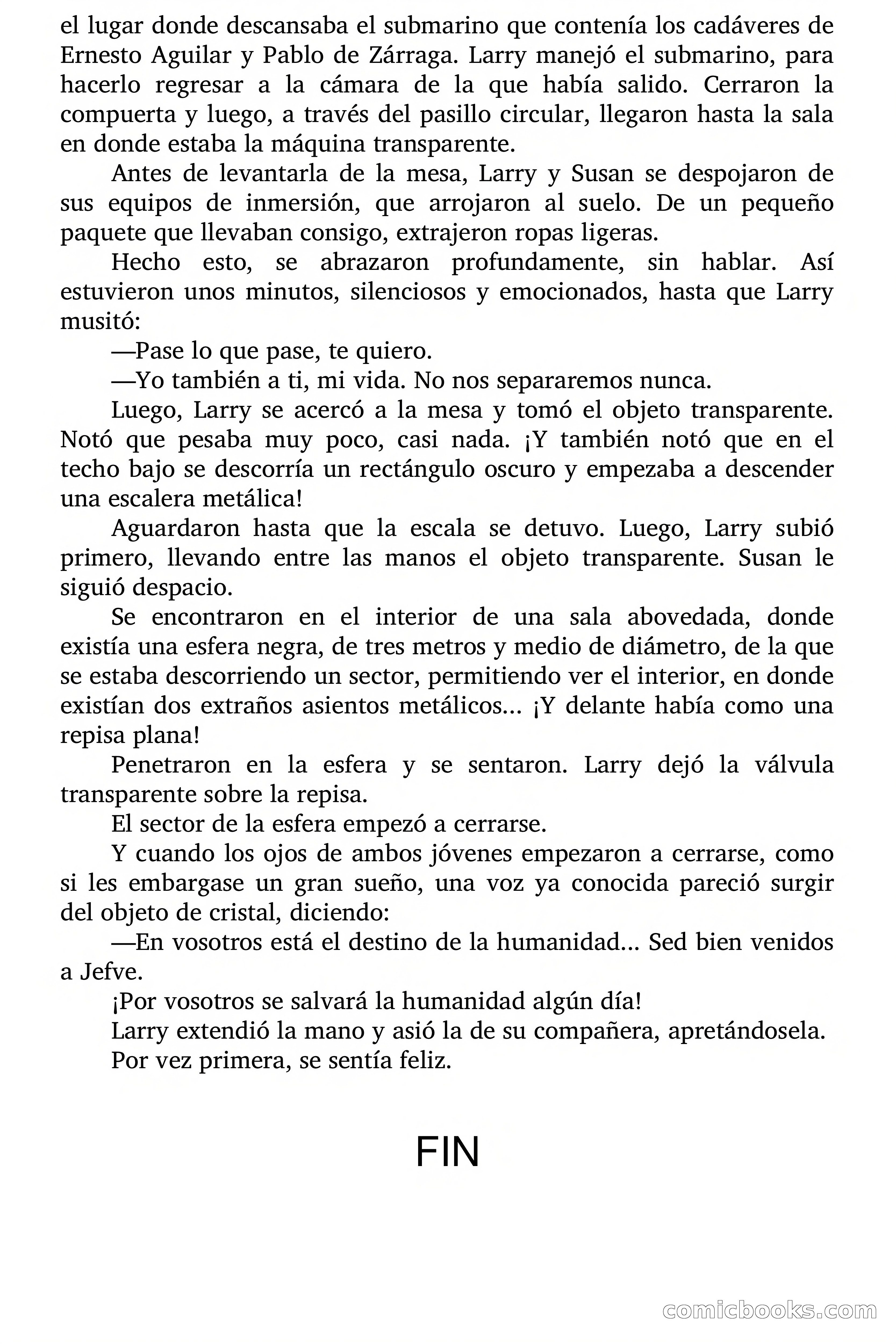 La gruta del tiempo — page 74 of 74