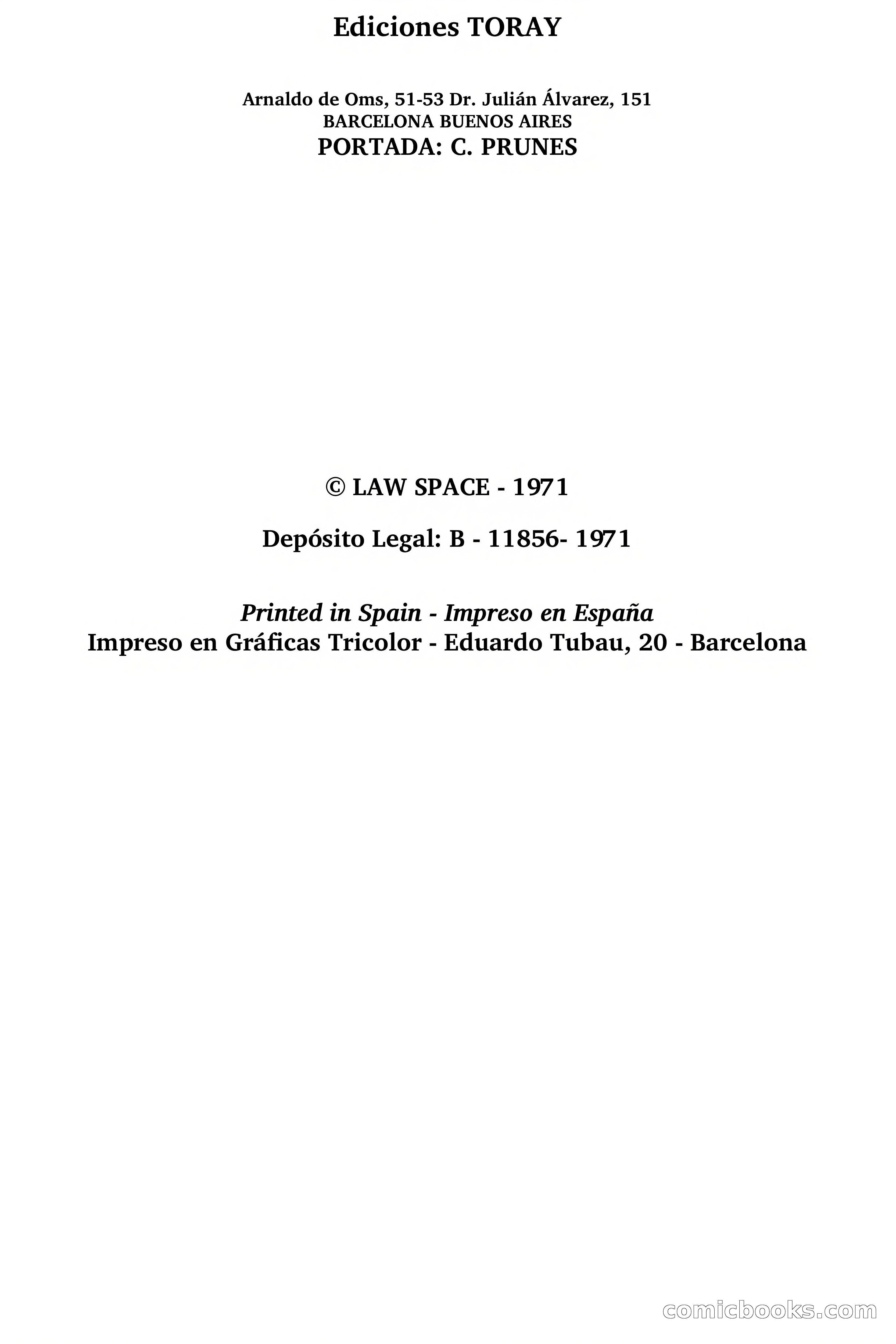 Law Space: Atentado en el tiempo — page 3 of 79