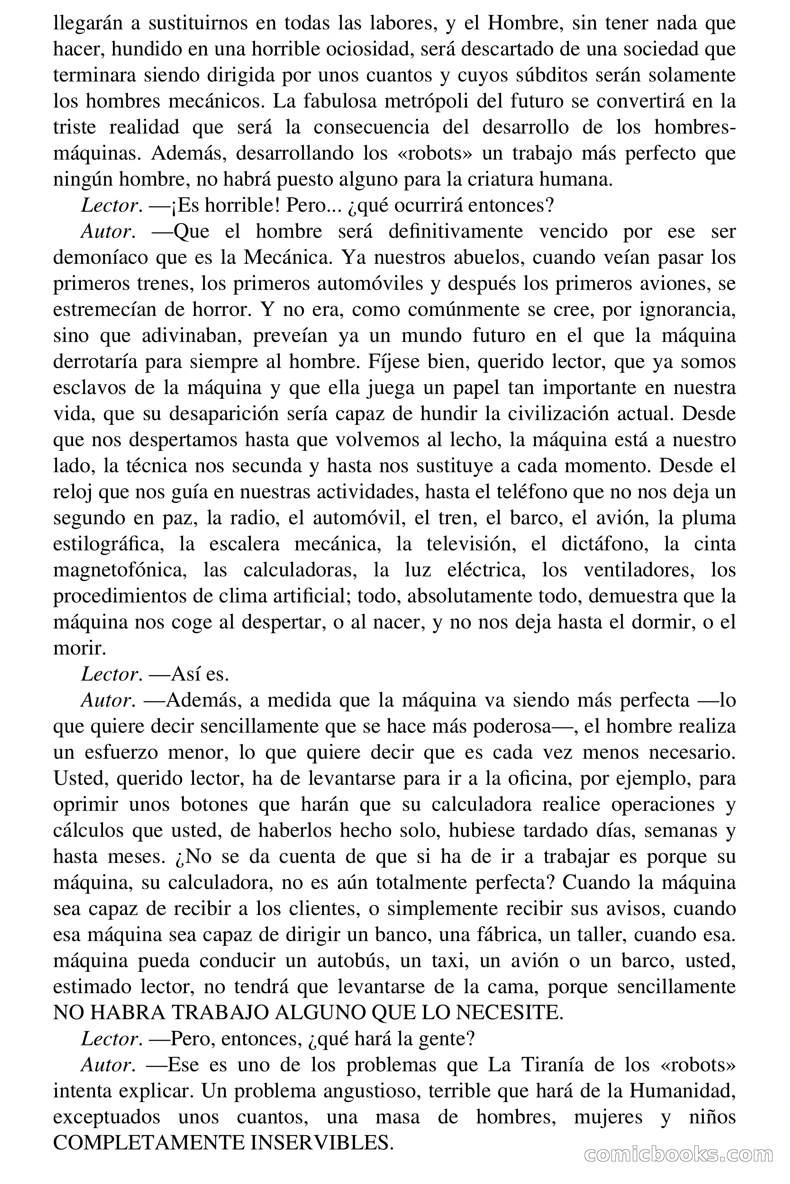 La tiranía de los robots (Law Space) — page 5 of 81
