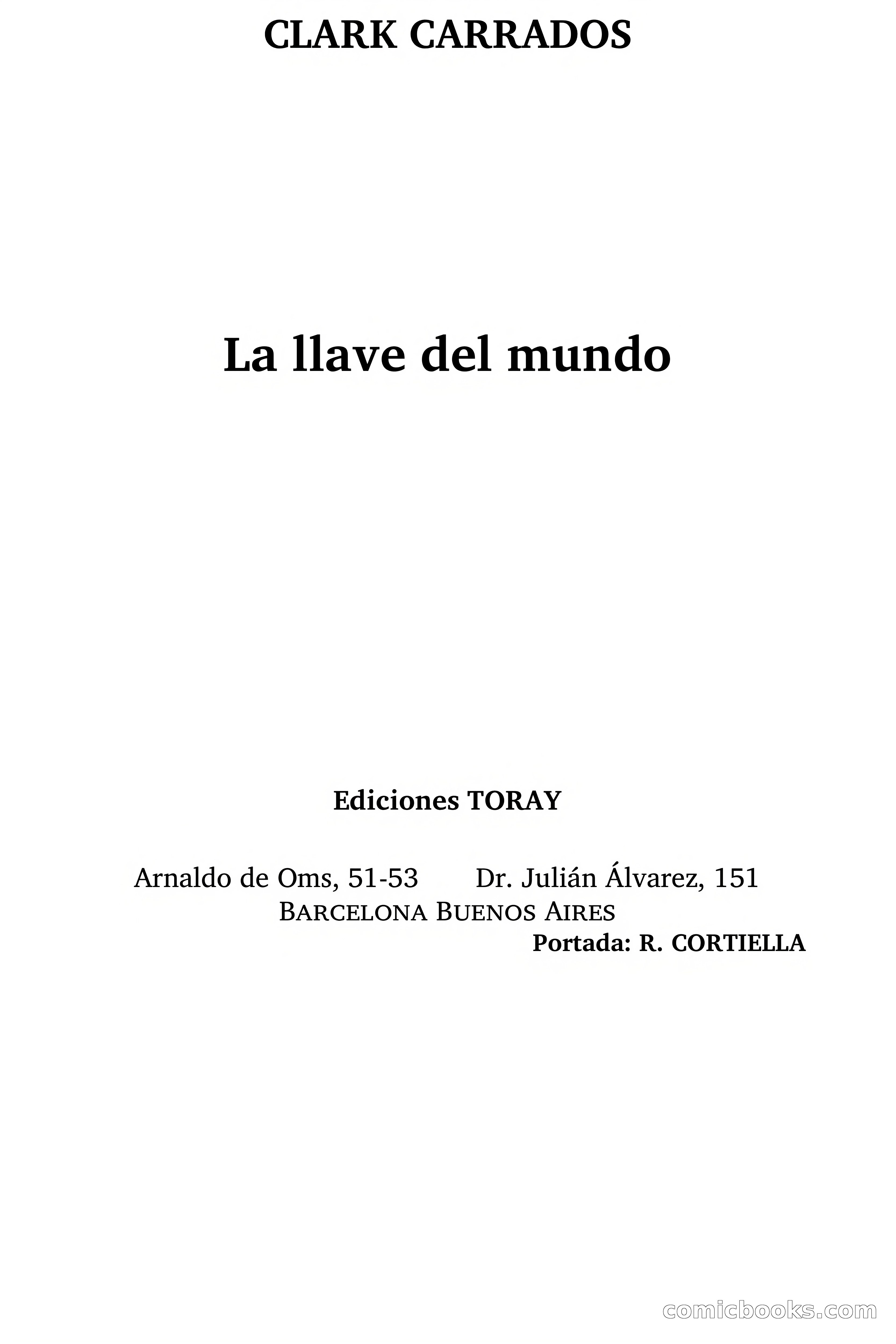 La llave del mundo — page 2 of 81