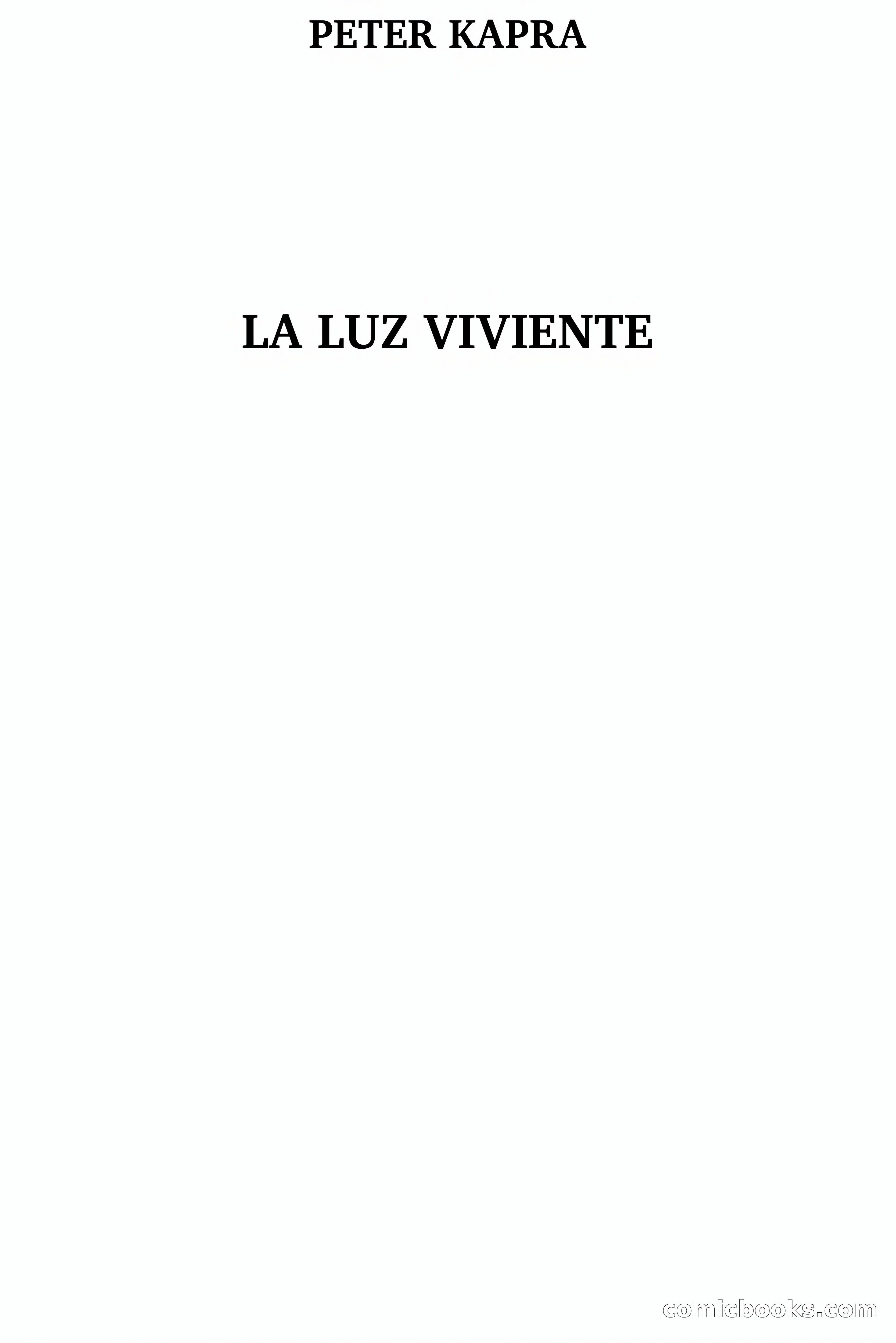 La luz viviente — page 2 of 77