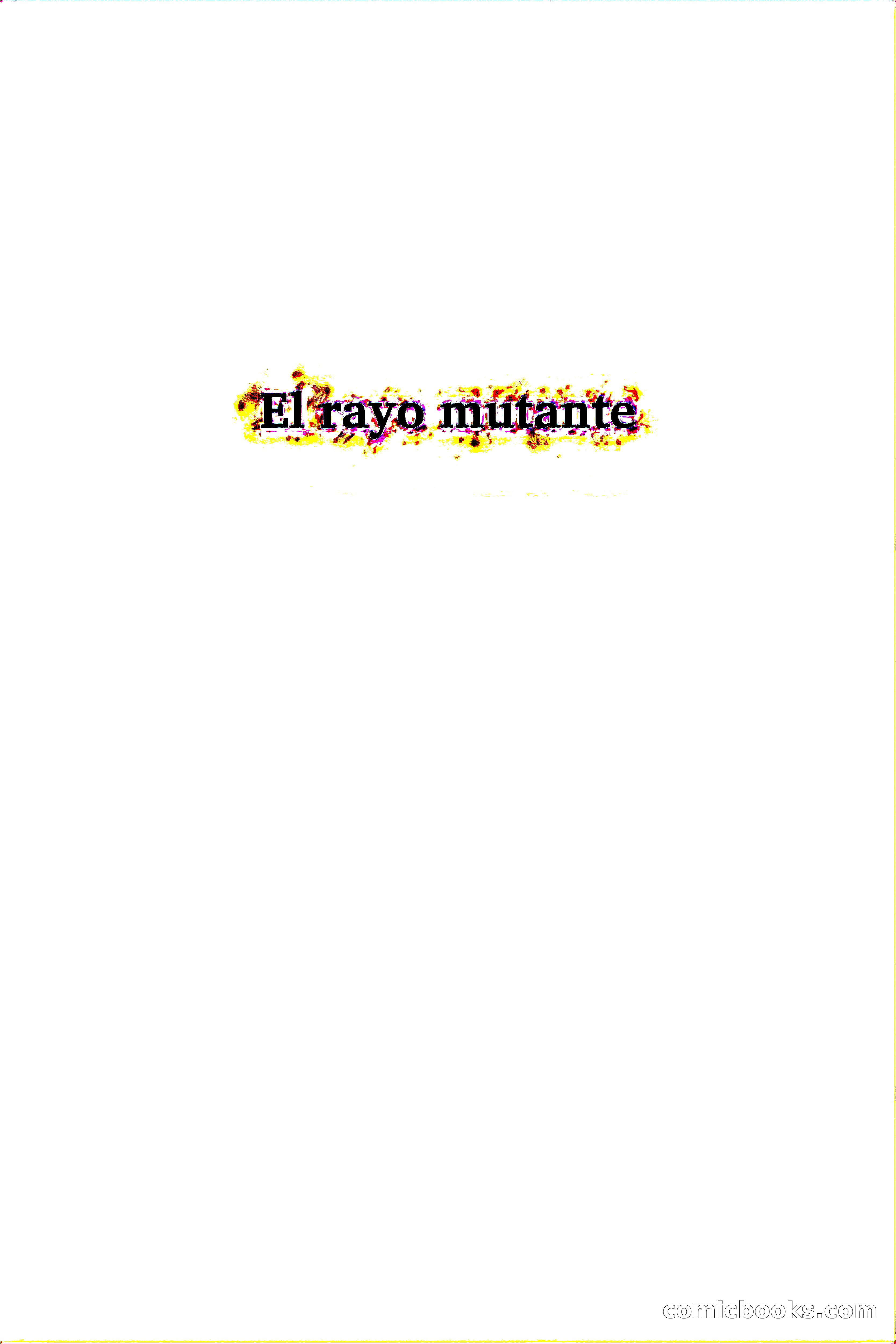 El rayo mutante — page 2 of 90
