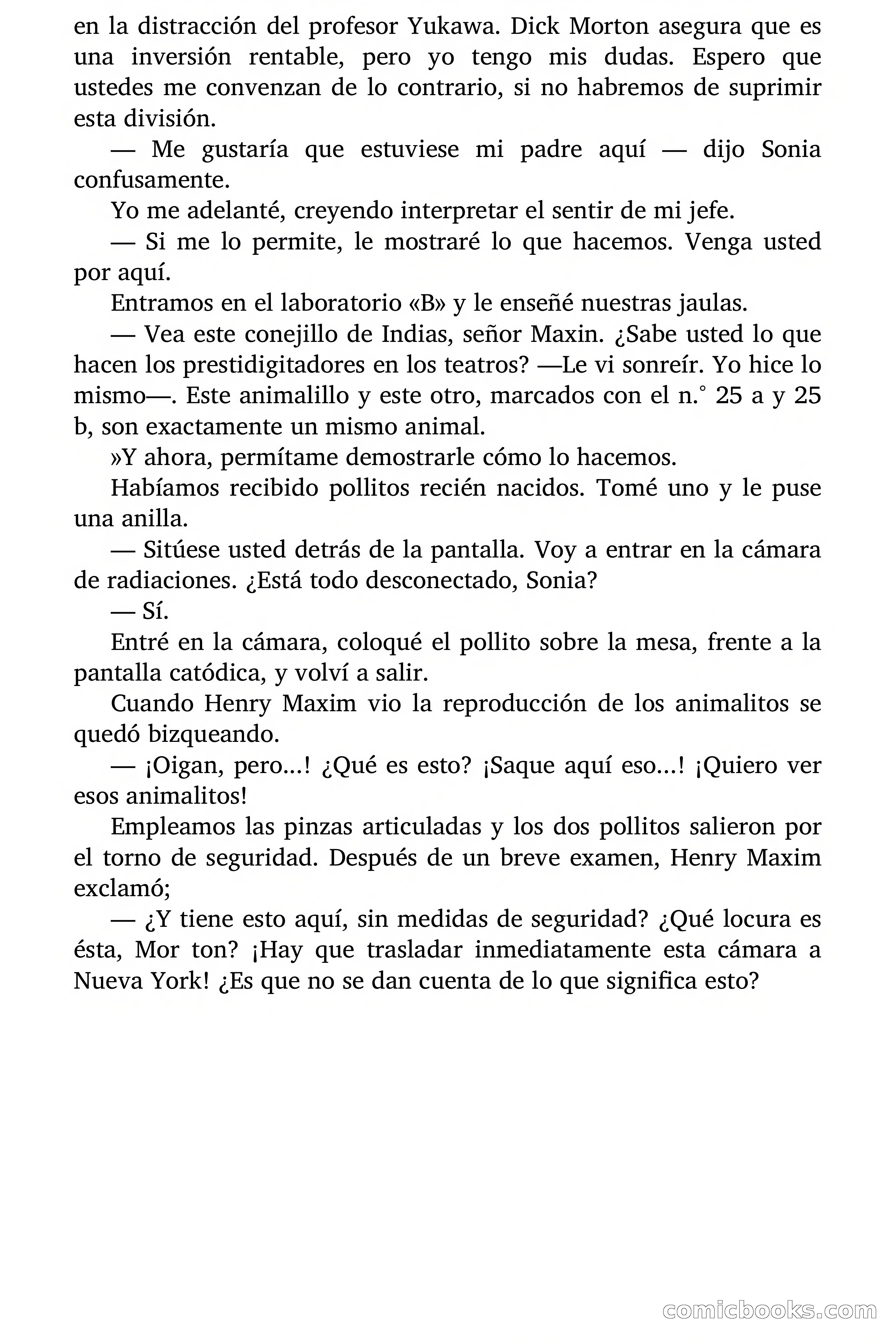 El rayo mutante — page 36 of 90