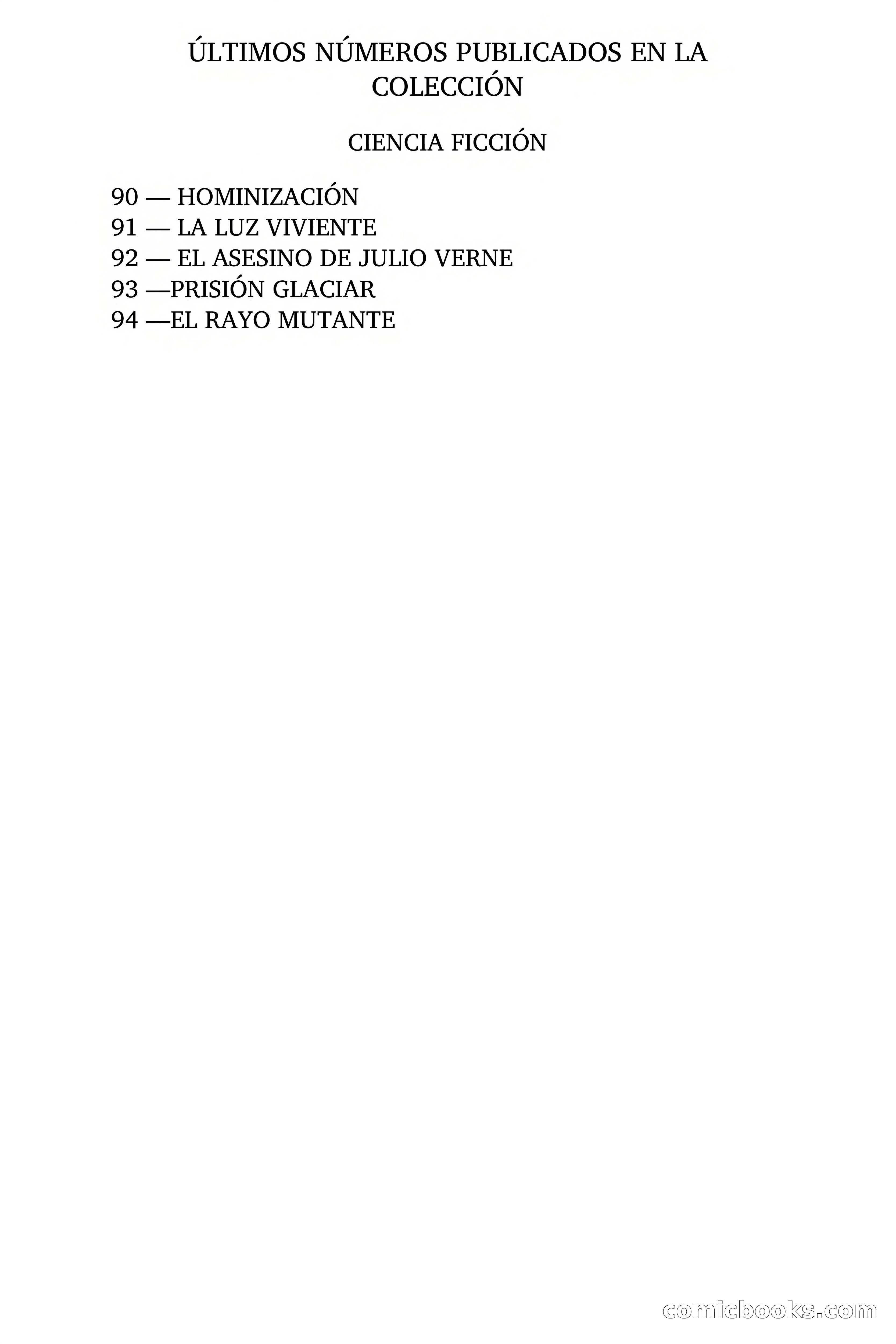 El rayo mutante — page 88 of 90