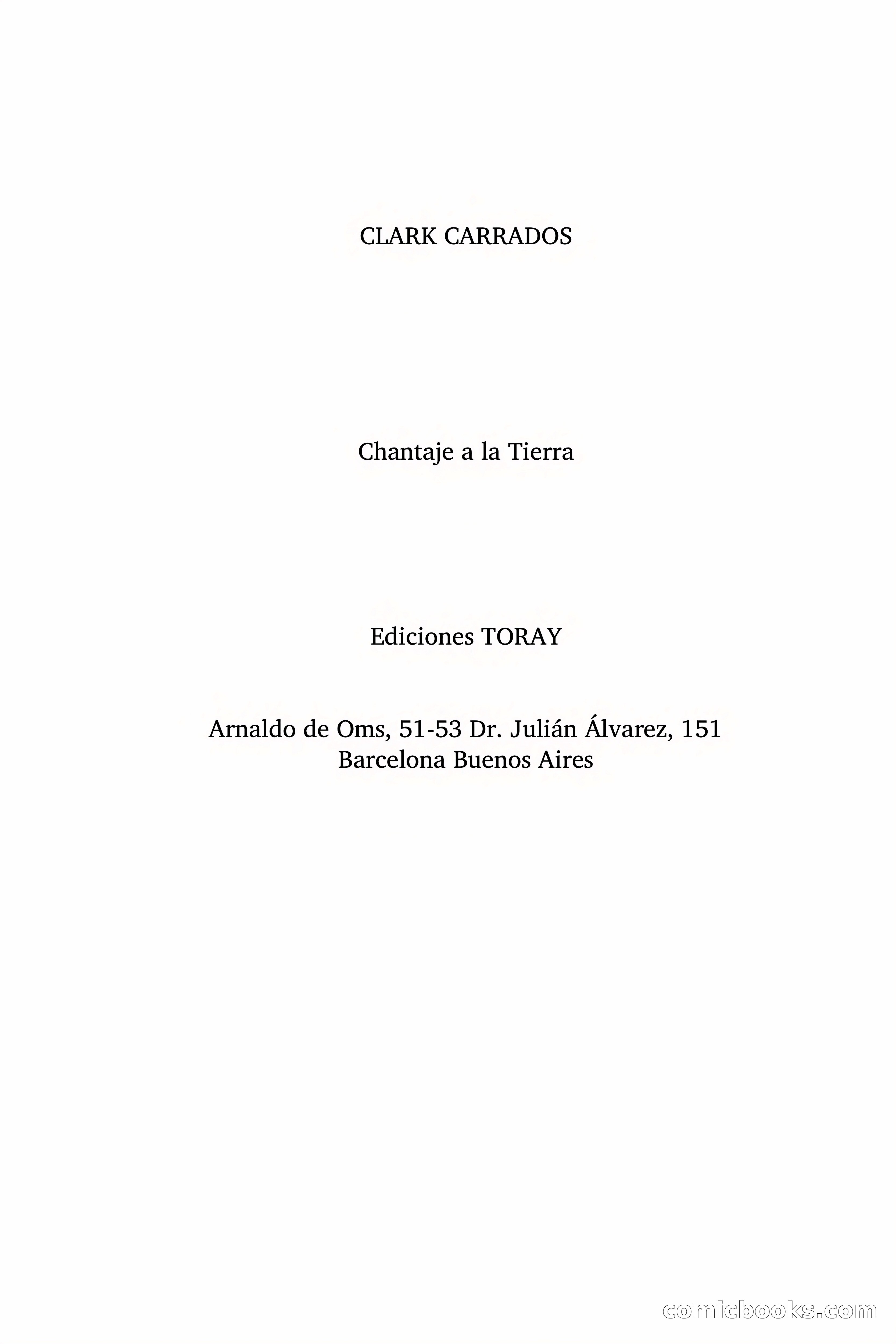 Chantaje a la Tierra — page 2 of 99