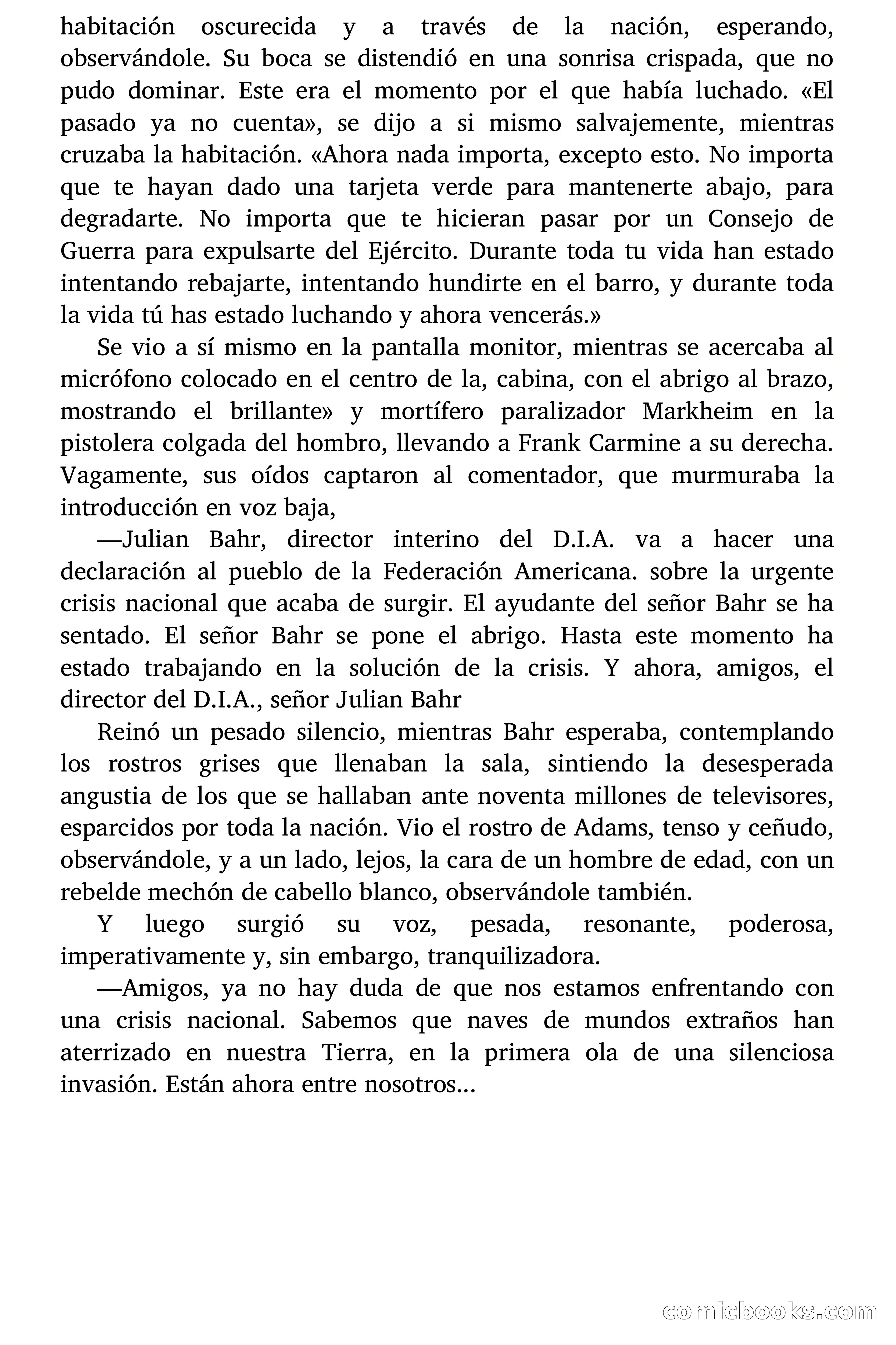 Los invasores llegan — page 100 of 221