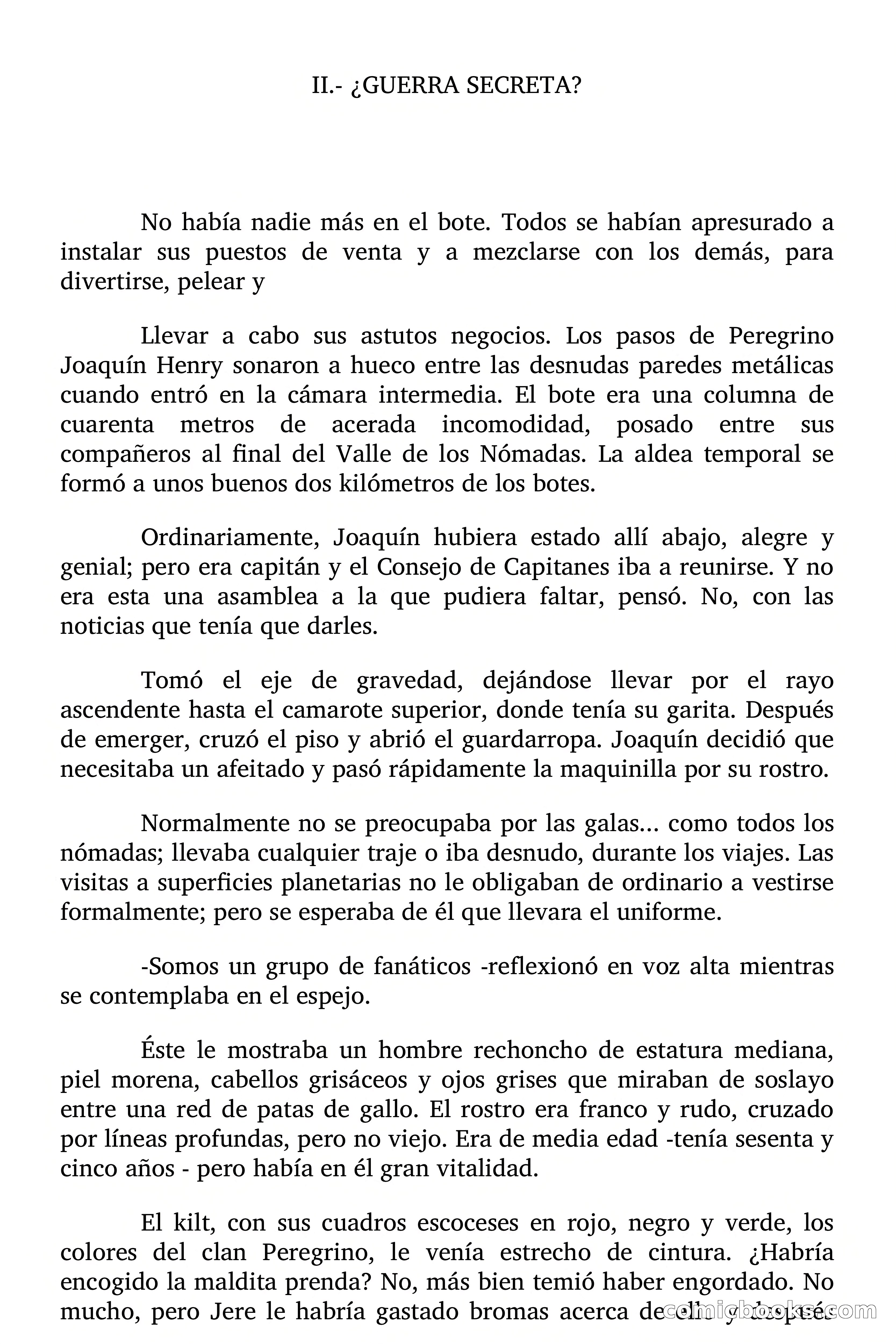 Cita Galáctica (Gitanos del Espacio) — page 5 of 168