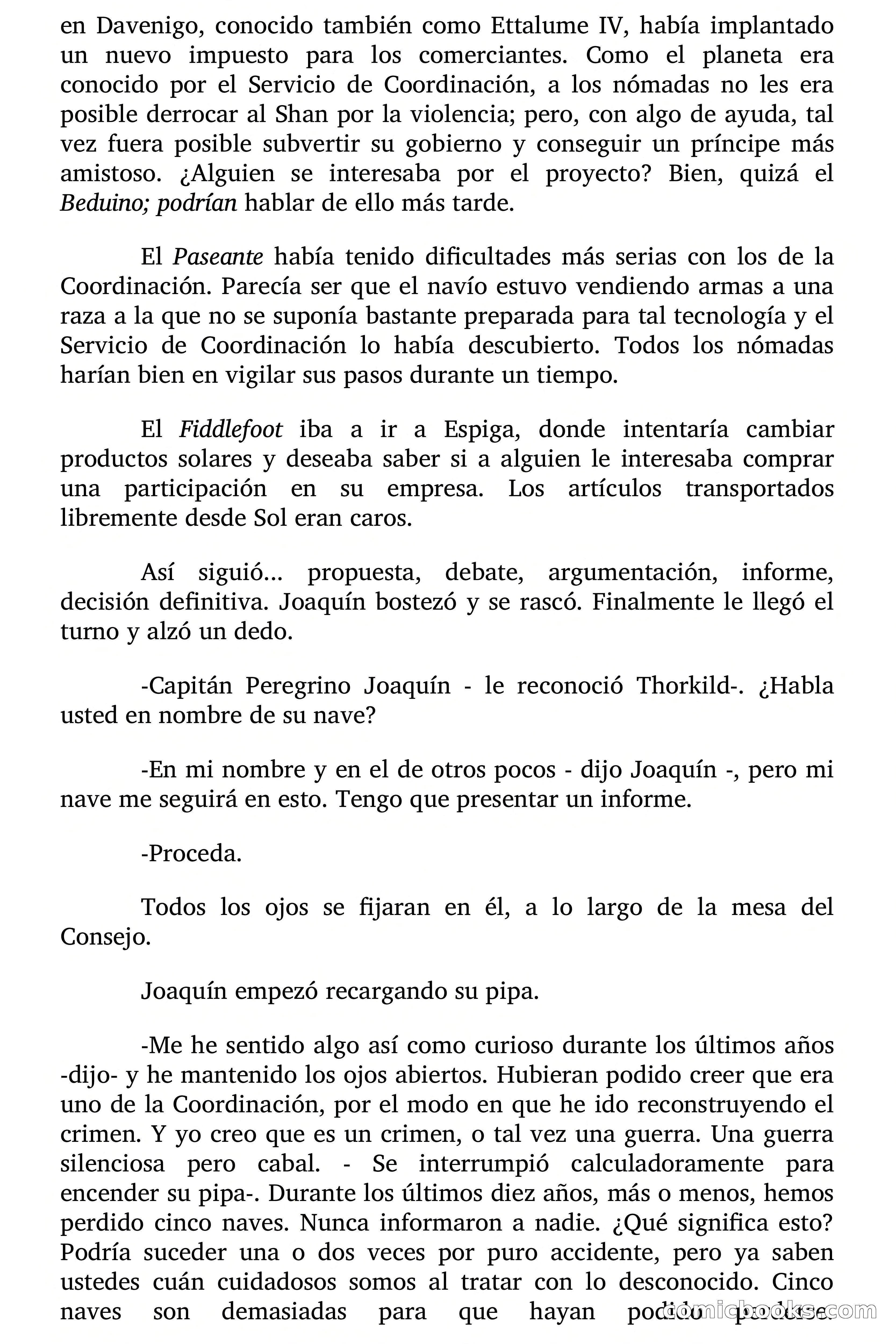 Cita Galáctica (Gitanos del Espacio) — page 9 of 168