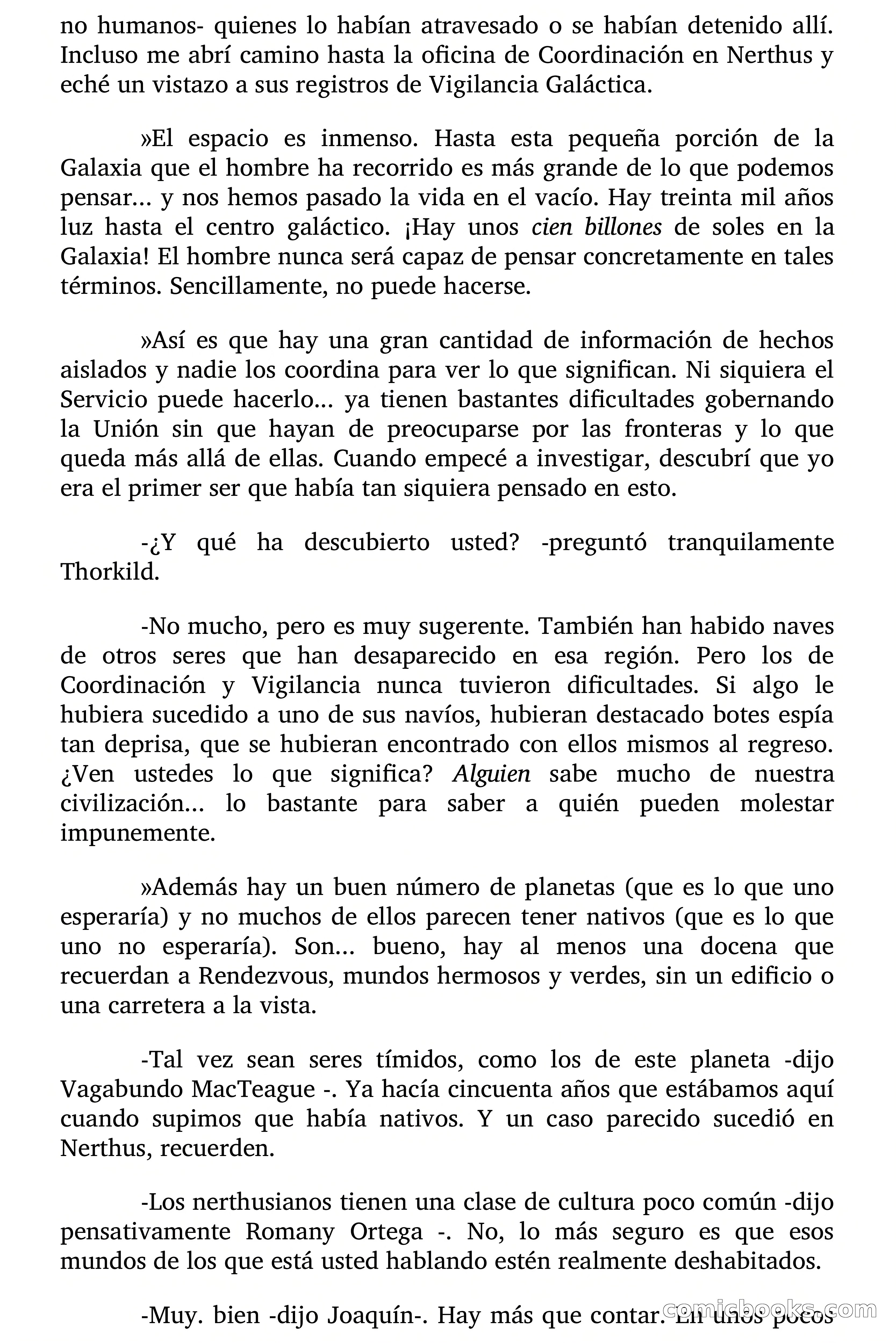 Cita Galáctica (Gitanos del Espacio) — page 11 of 168