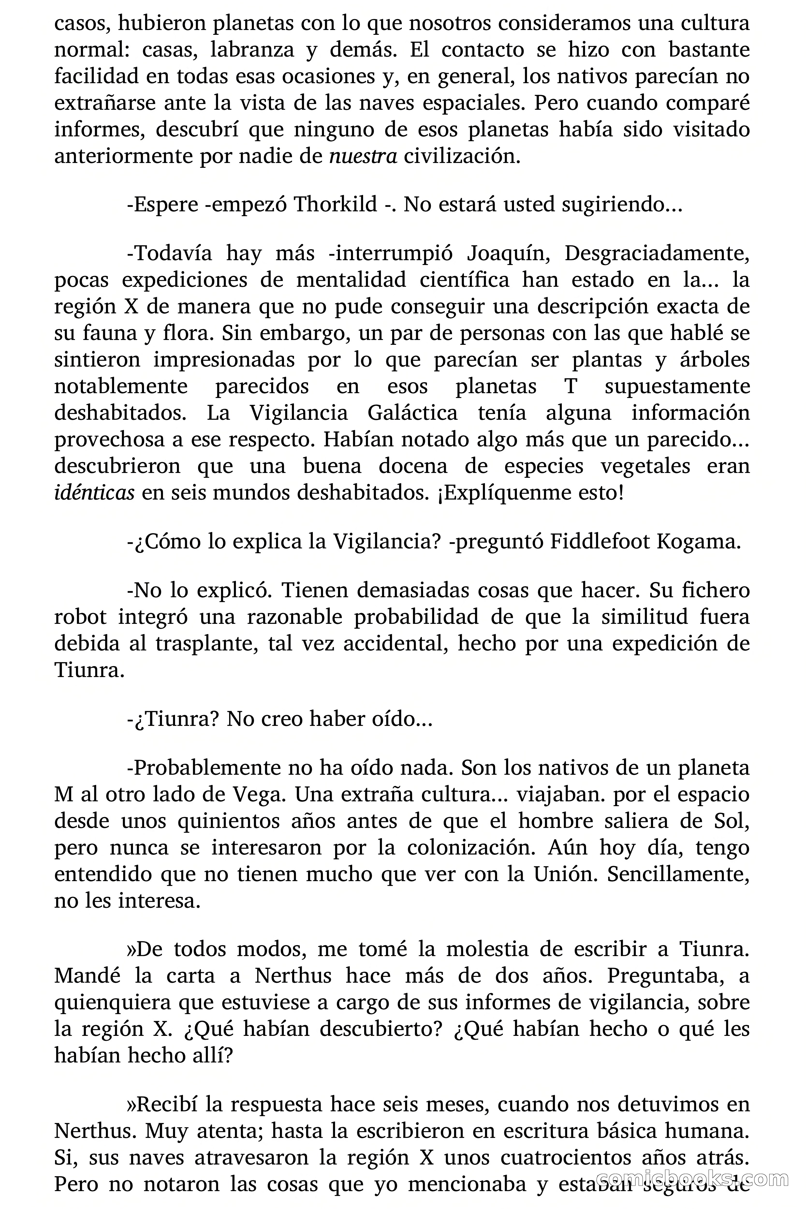 Cita Galáctica (Gitanos del Espacio) — page 12 of 168