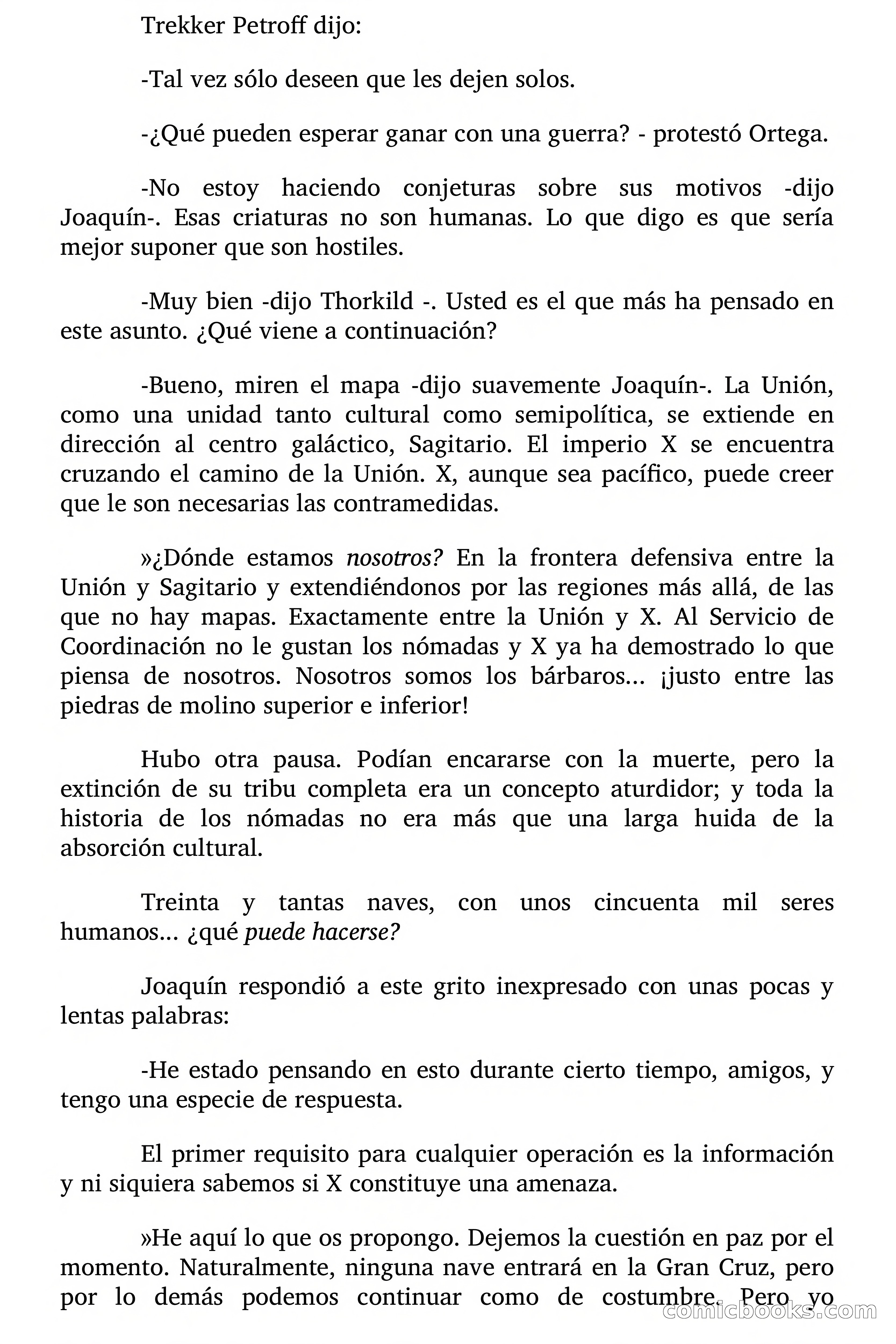 Cita Galáctica (Gitanos del Espacio) — page 14 of 168