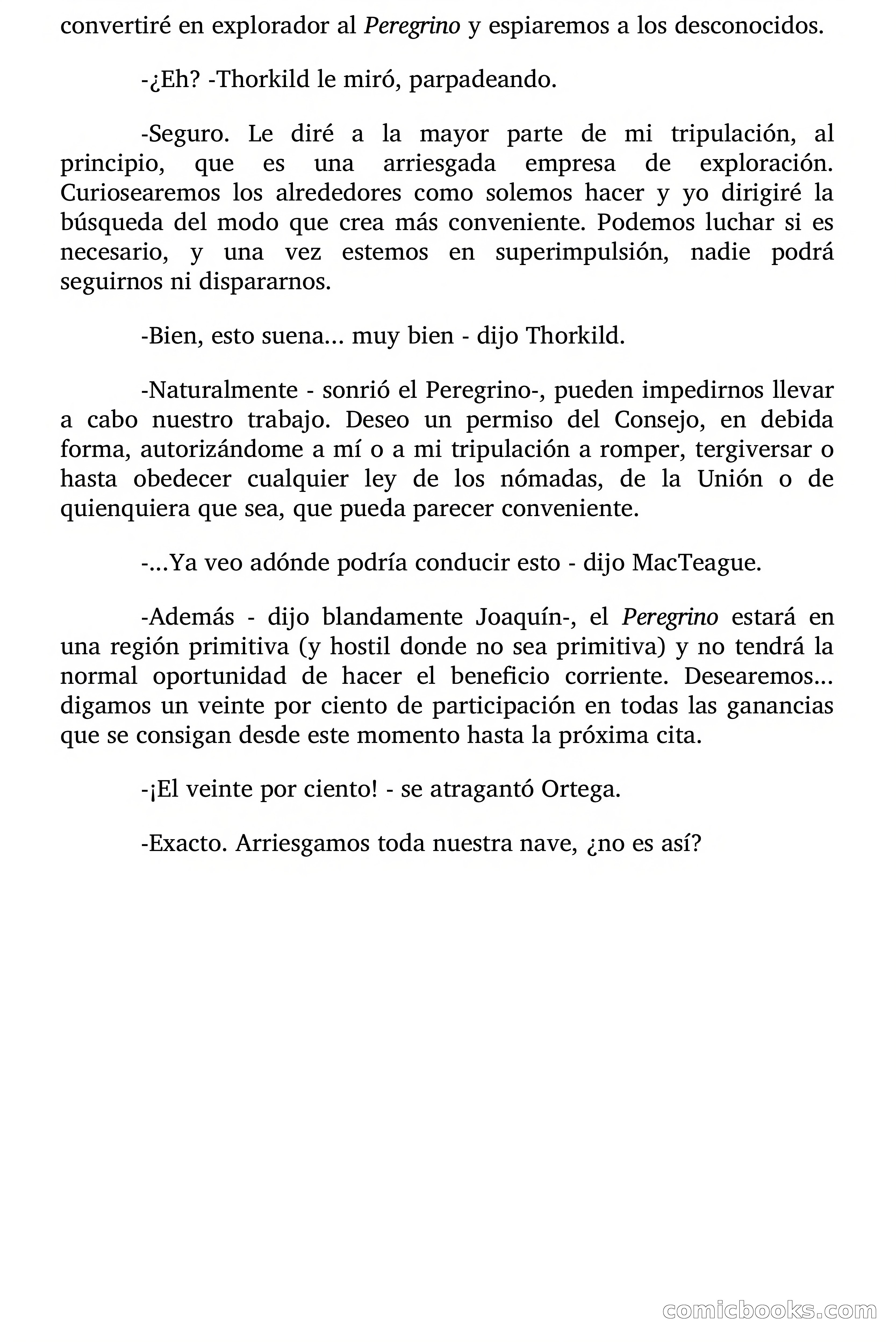 Cita Galáctica (Gitanos del Espacio) — page 15 of 168