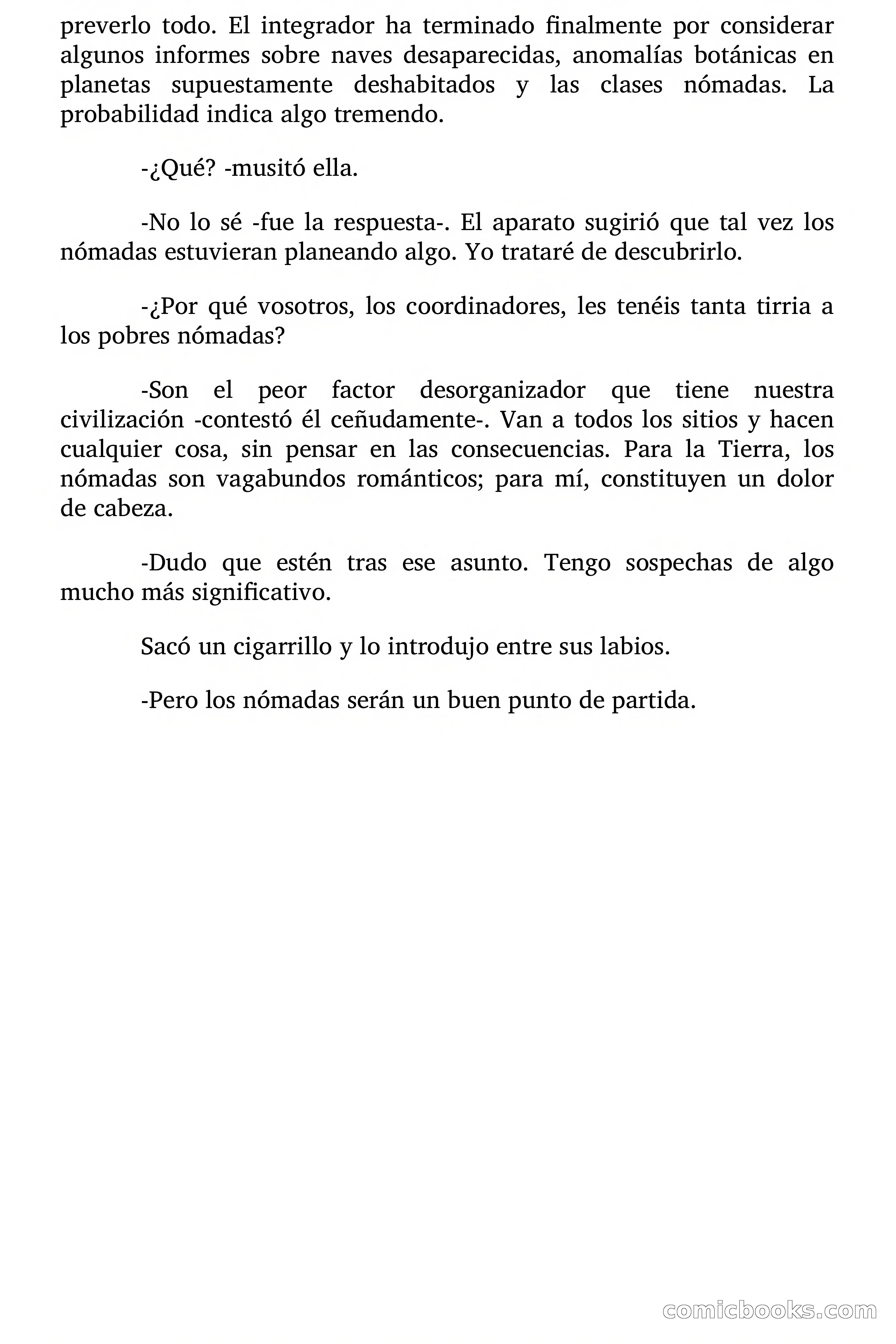Cita Galáctica (Gitanos del Espacio) — page 27 of 168