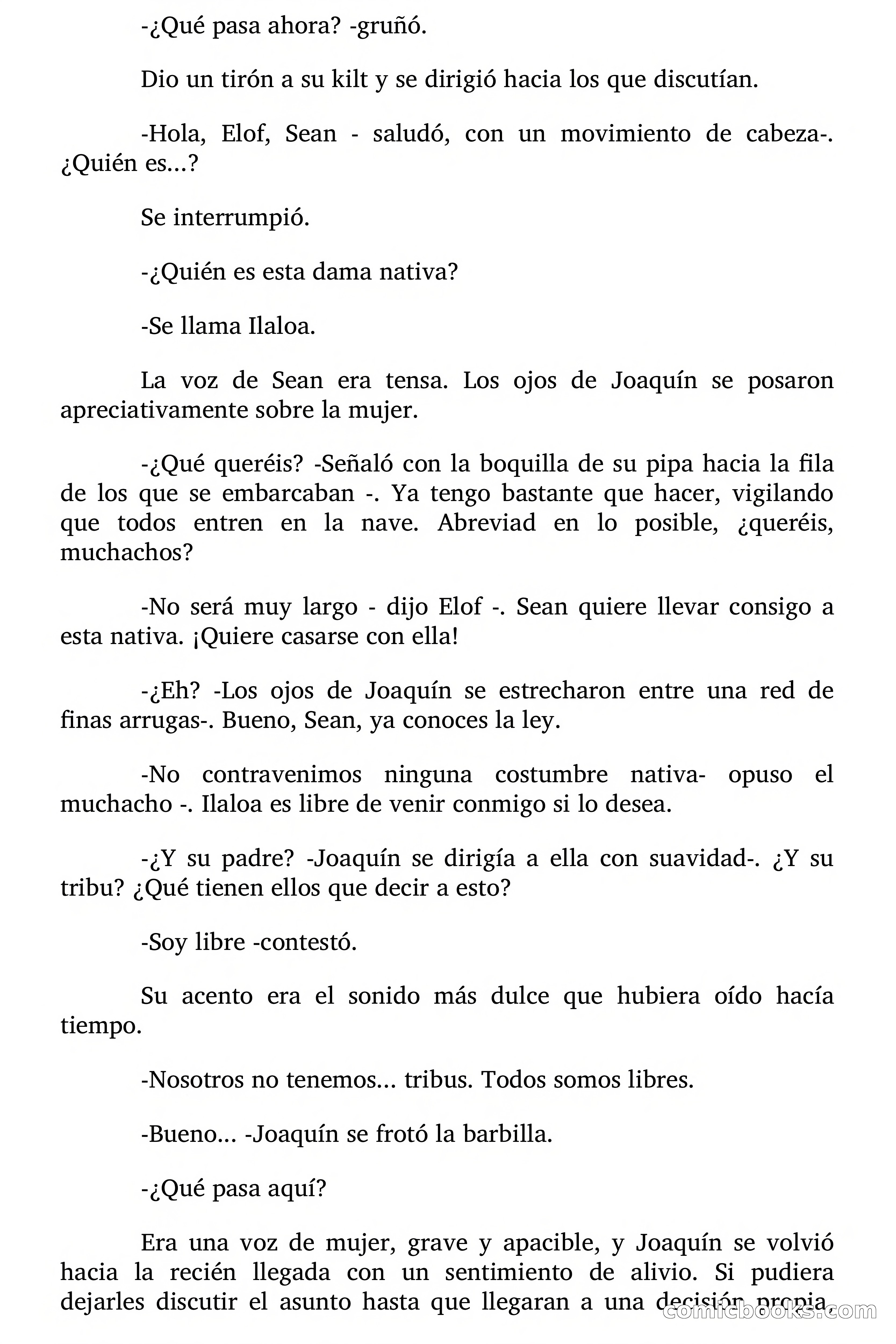Cita Galáctica (Gitanos del Espacio) — page 29 of 168