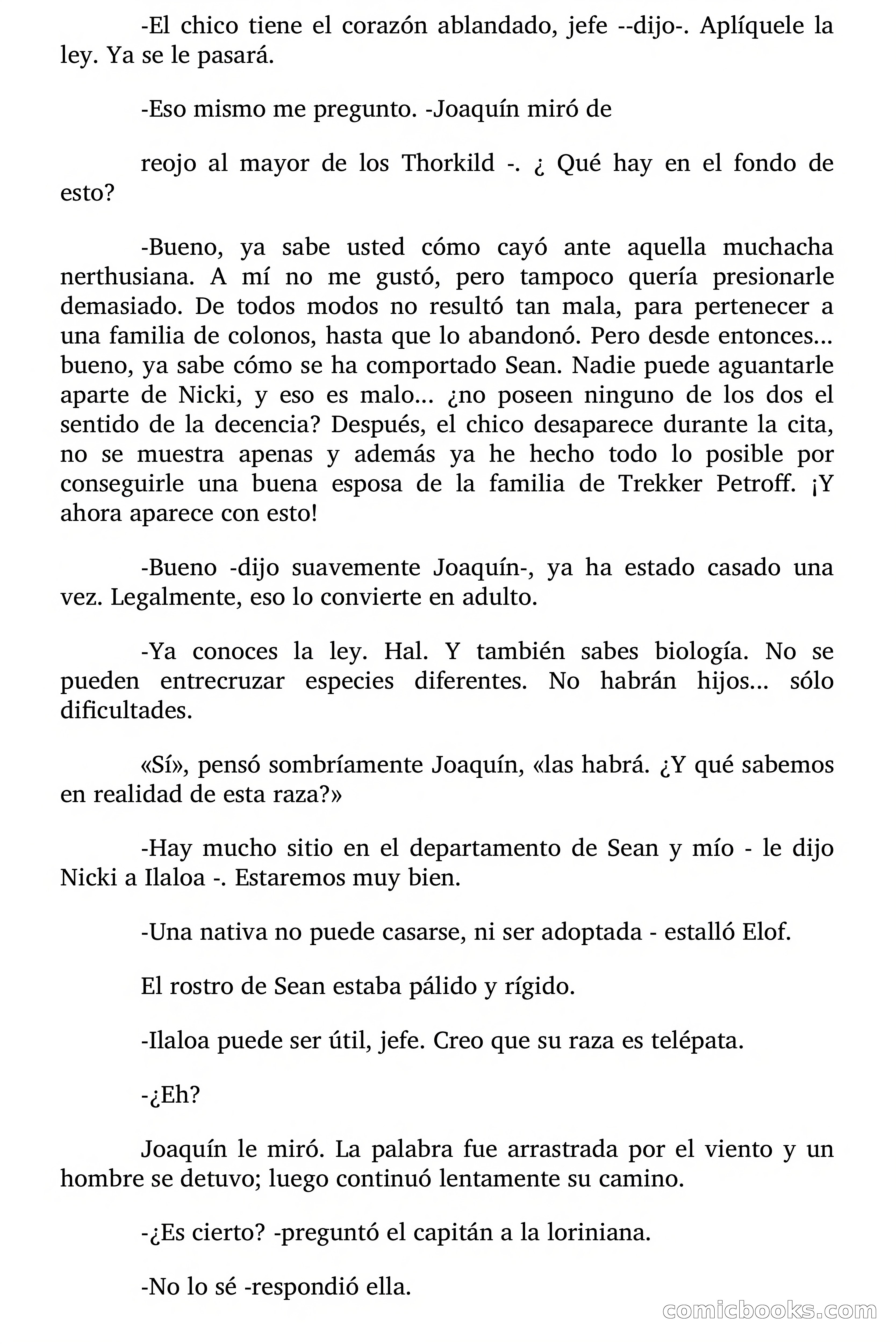 Cita Galáctica (Gitanos del Espacio) — page 31 of 168