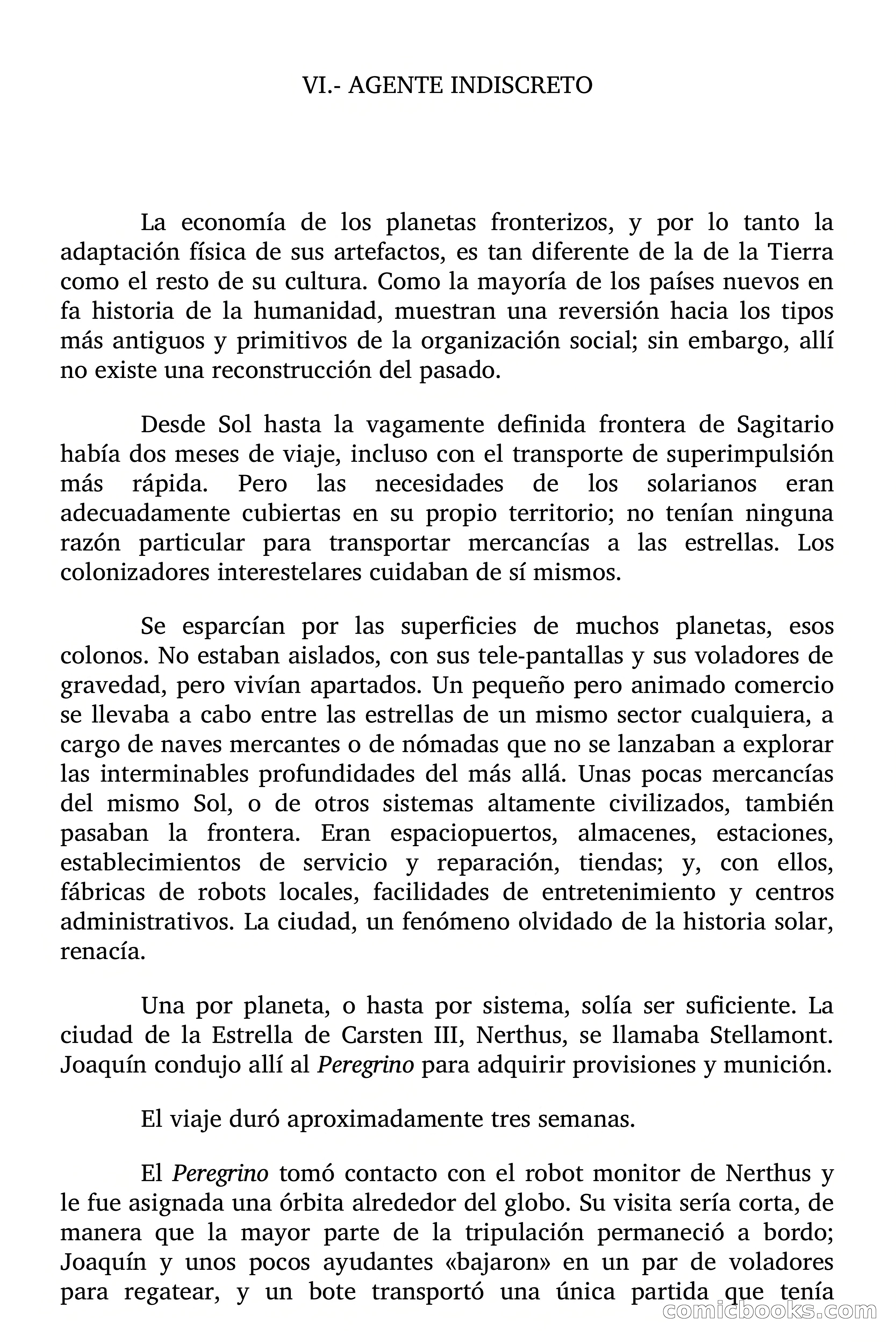 Cita Galáctica (Gitanos del Espacio) — page 34 of 168